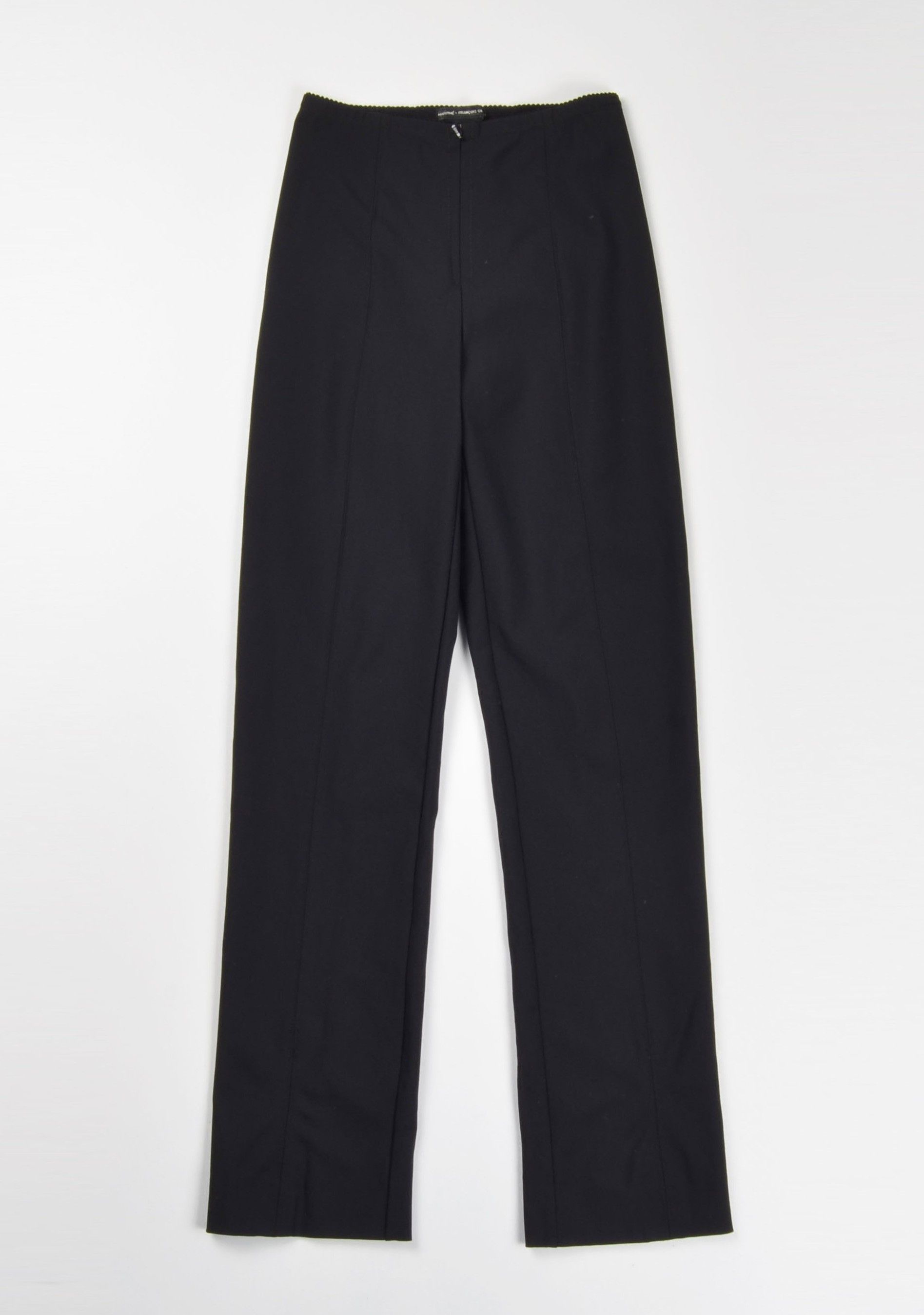 Marithe + Francois Girbaud Vintage Marithe Francois Girbaud Black Straight Leg Pants Size 22" - 1 Thumbnail