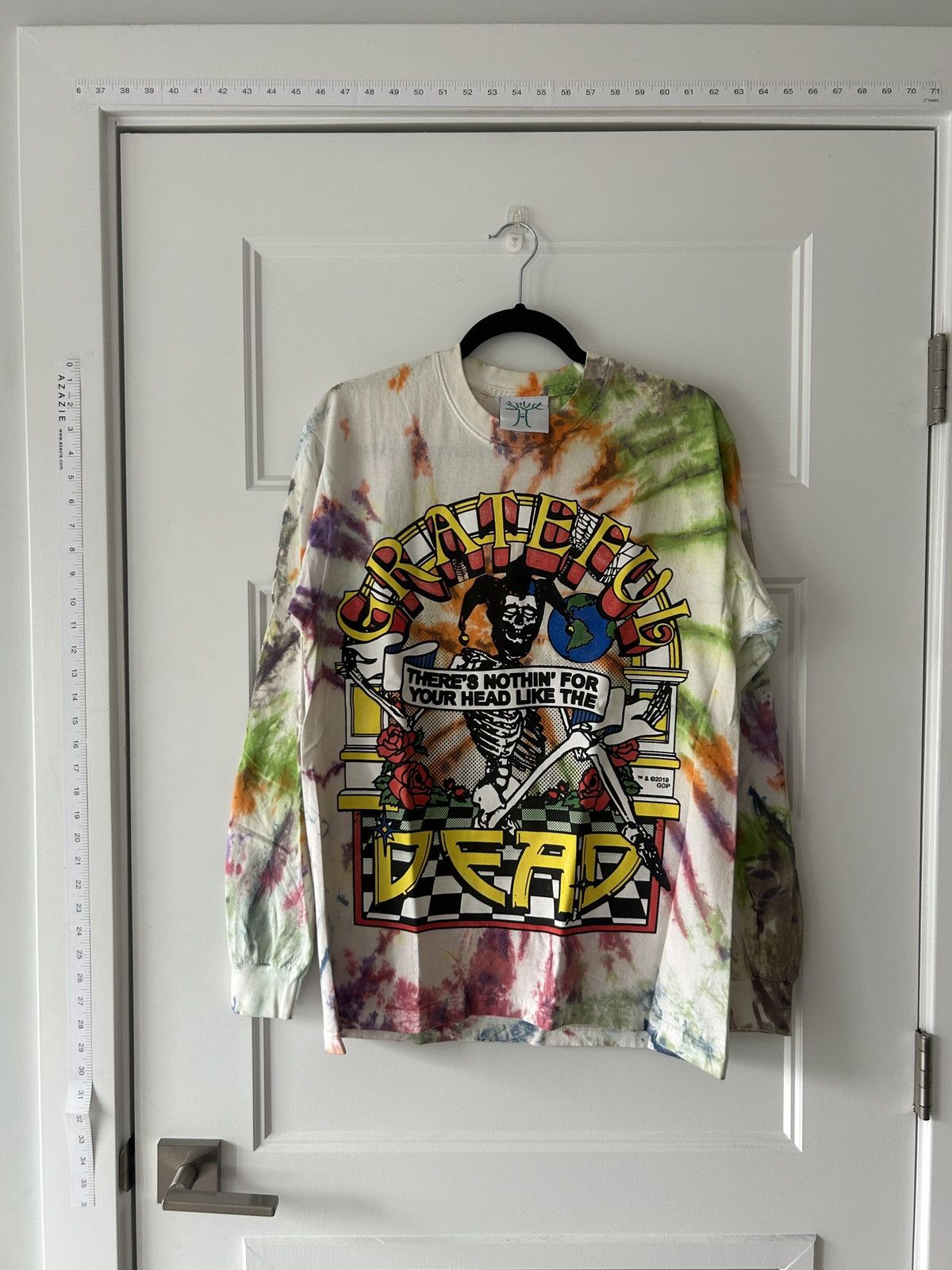 Grateful Dead Spring Tour '90 Long Sleeve T-Shirt – Black Graphic