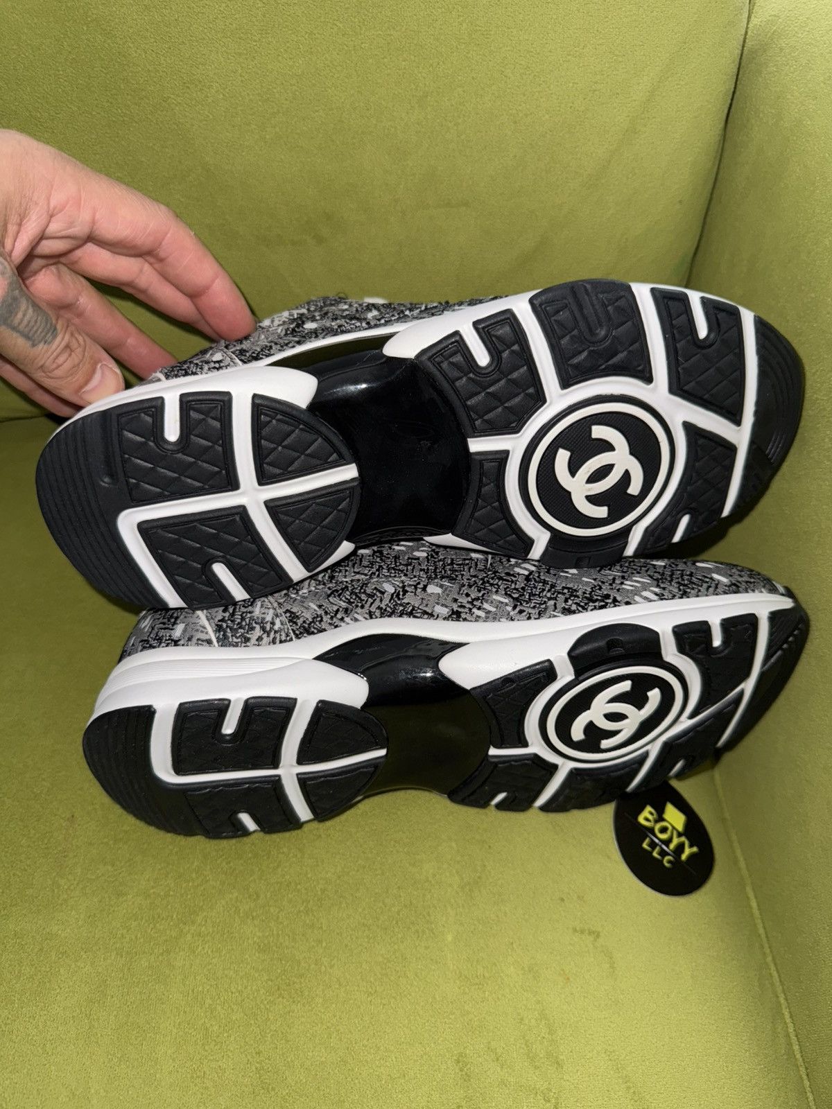 Chanel Chanel cc sneakers Size US 7.5 / EU 40-41 - 4 Thumbnail
