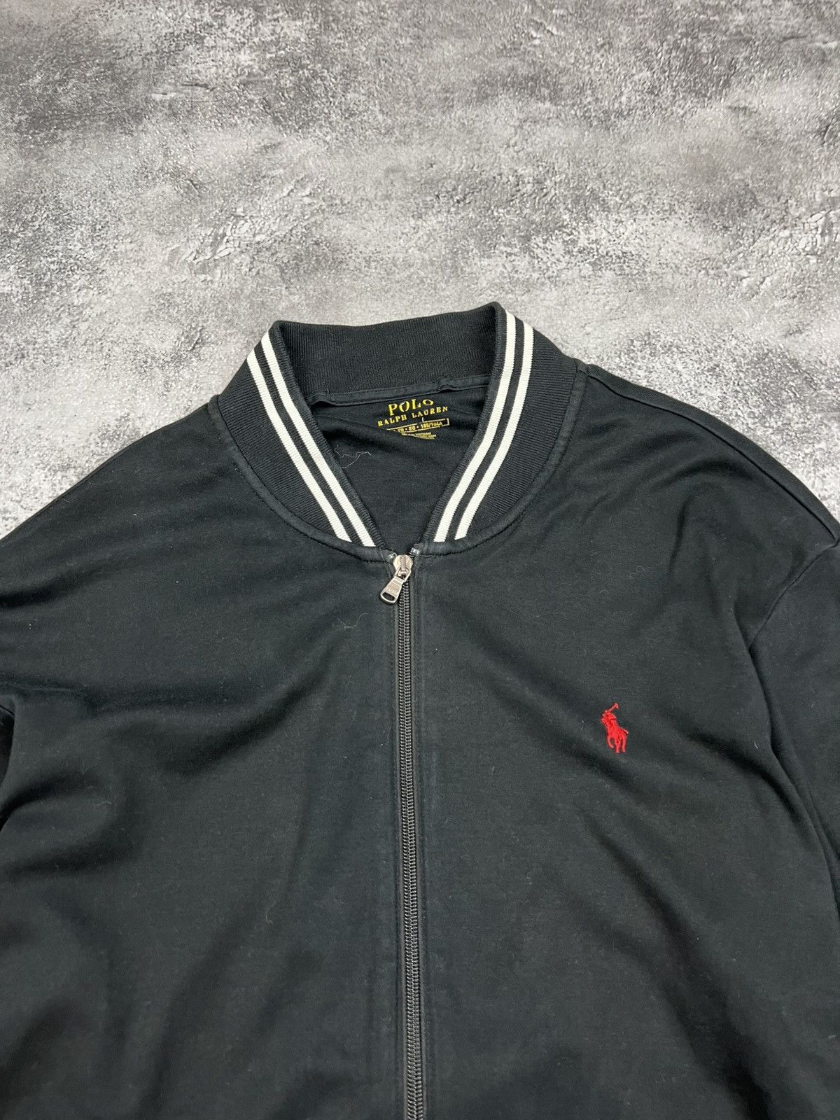 Polo Ralph Lauren Polo Ralph Lauren Black Zip Sweatshirt Size US XL / EU 56 / 4 - 2 Thumbnail