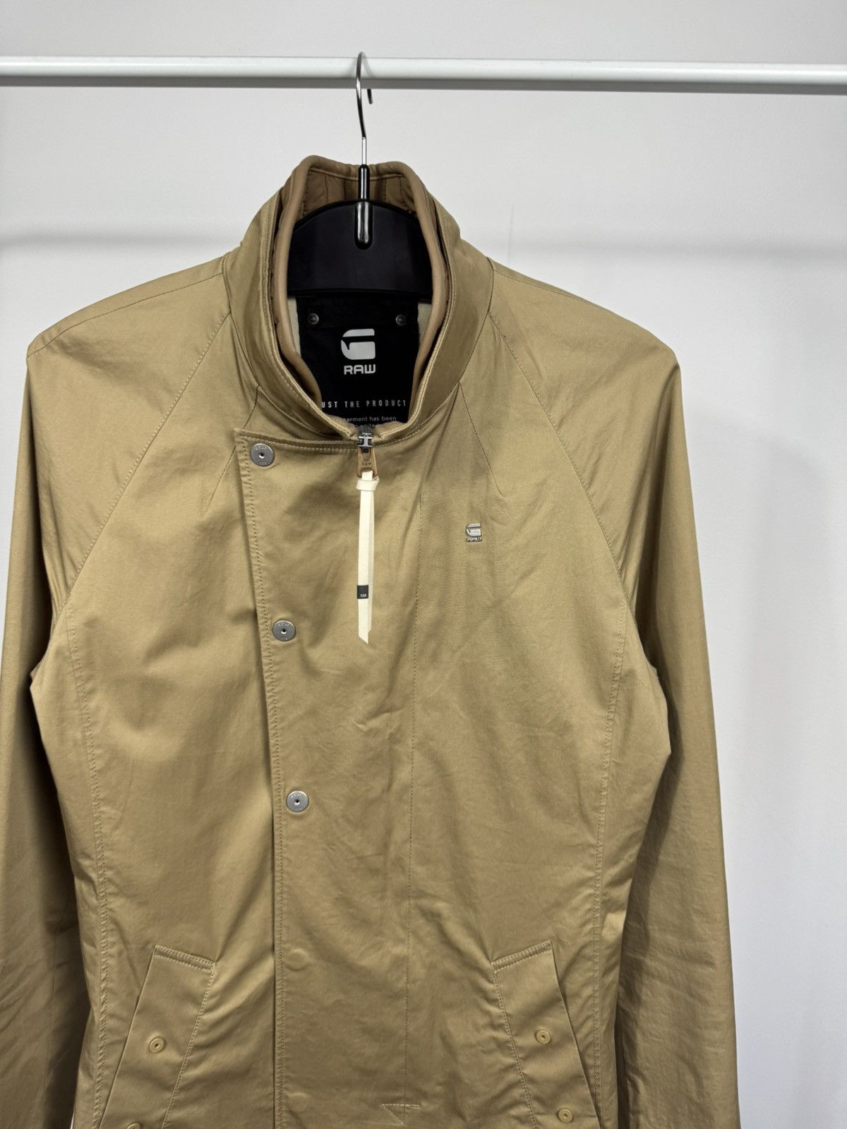 G-Star G-Star RAW Minor Slim Trench Women Beige Coat Jacket Size S Size S / US 4 / IT 40 - 3 Thumbnail