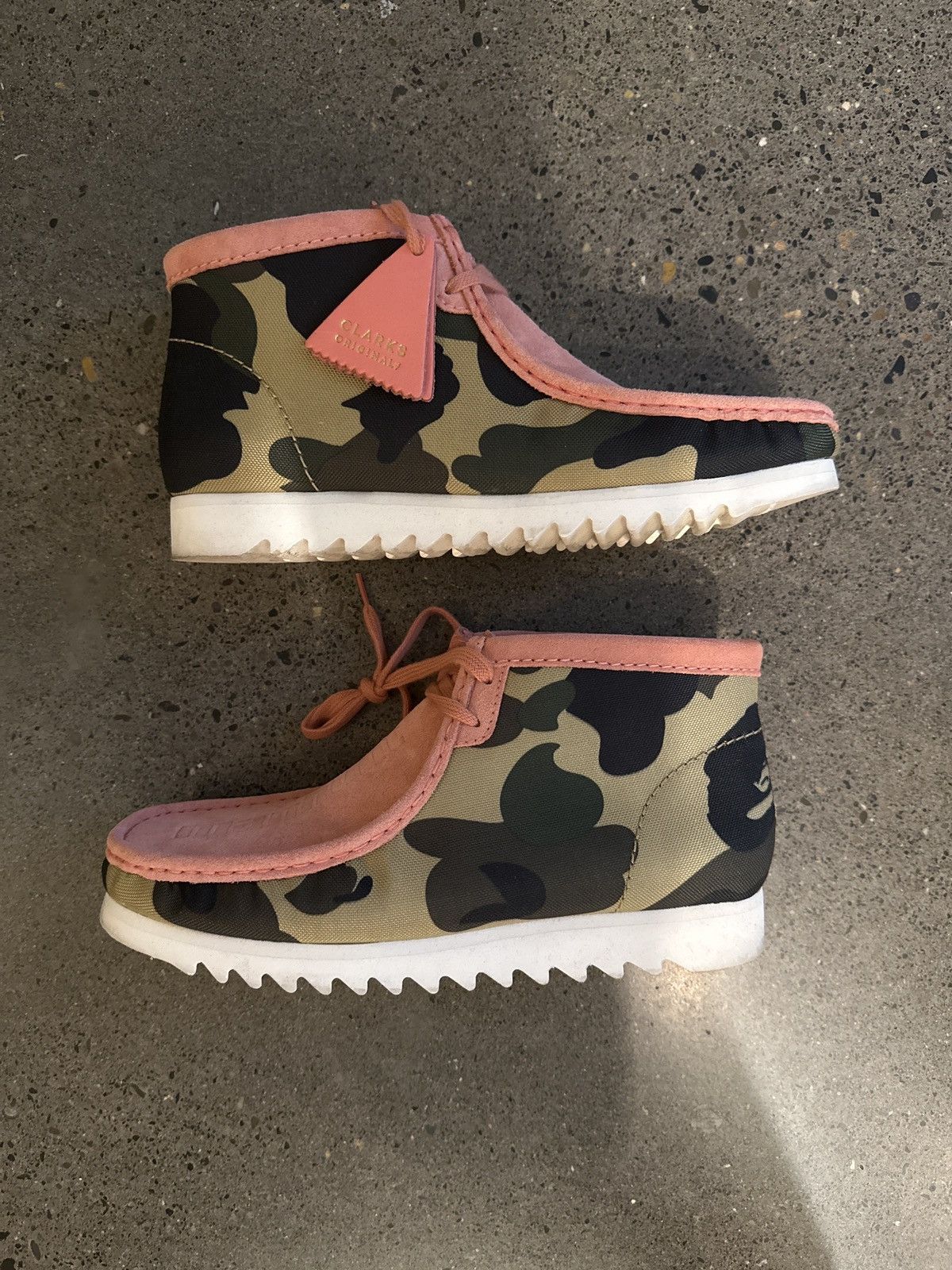 Bape x Clarks Wallabee Boot