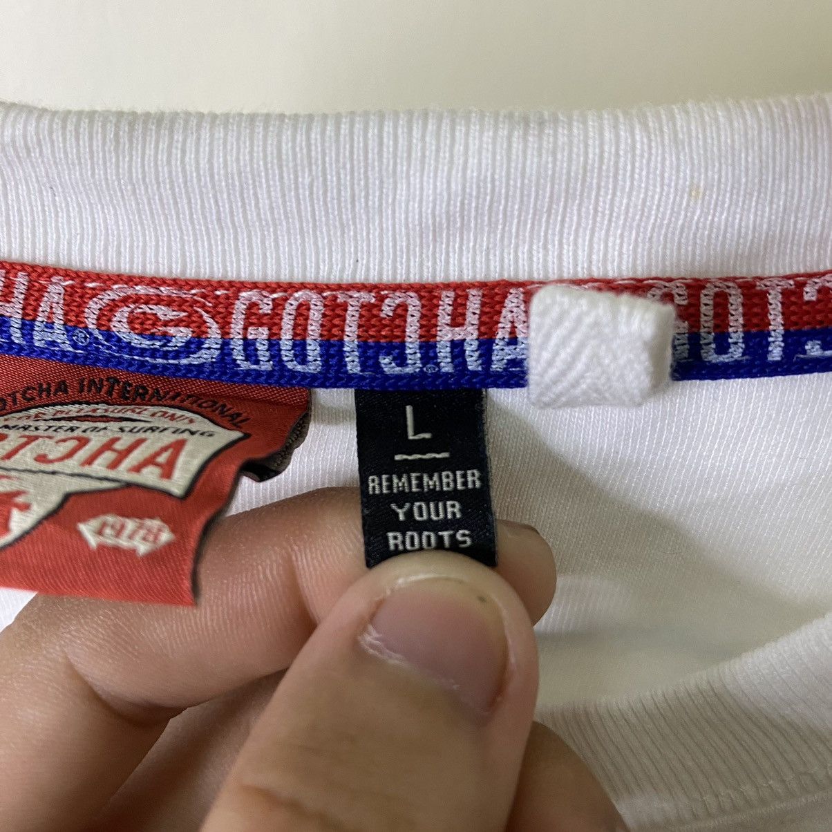 Gotcha Vintage Y2K Gotcha Surf Remember Your Roots LS T Shirt Size US L / EU 52-54 / 3 - 6 Thumbnail