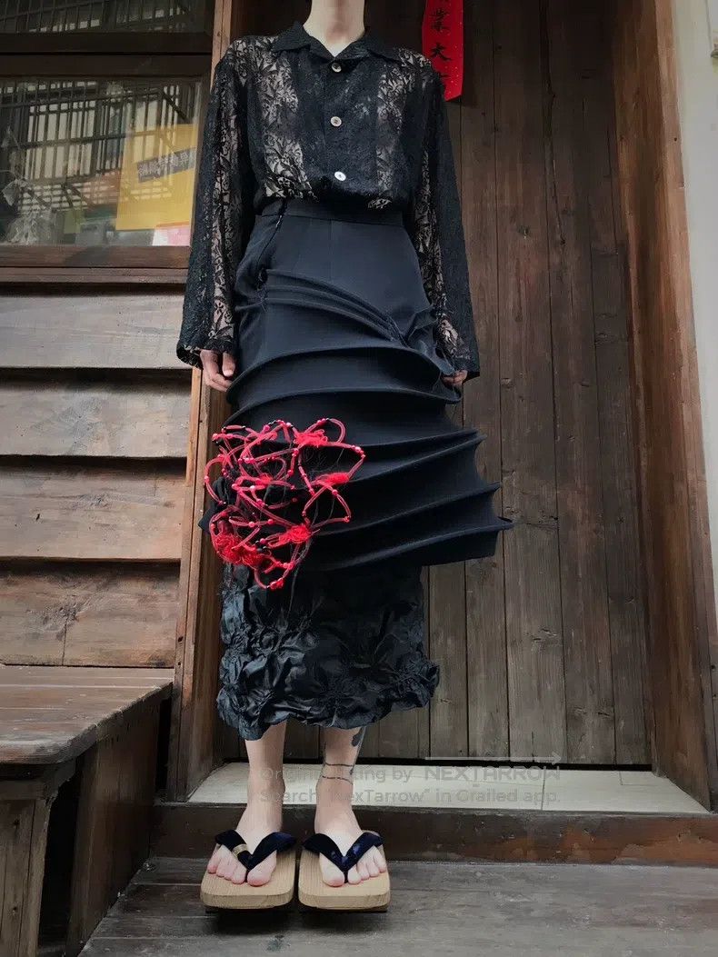 Other Comme Des Garcons size one-size-fits-all Bamboo Leaf Lace S Size S / US 4 / IT 40 - 3 Thumbnail
