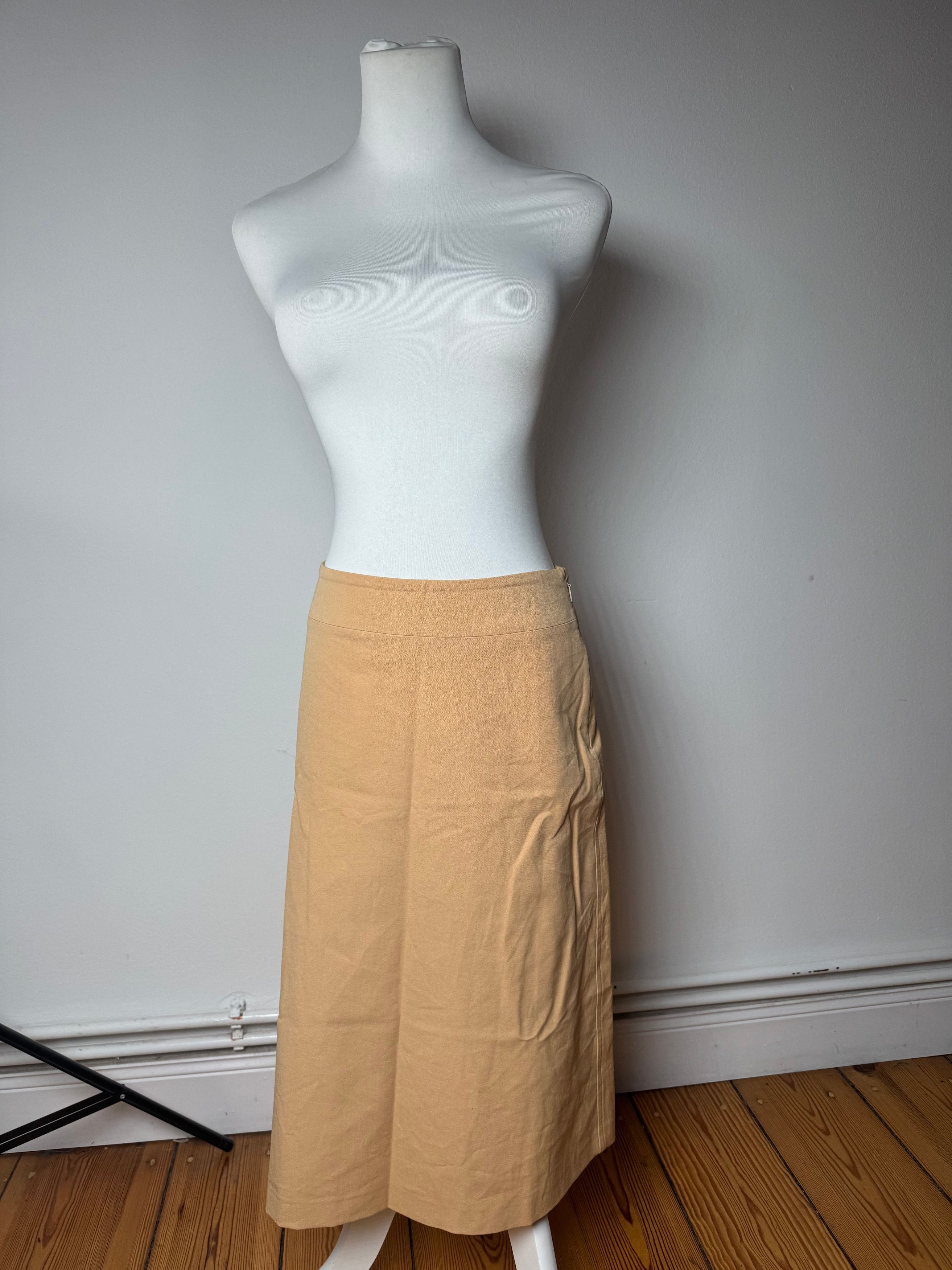 Issey Miyake Vintage Skirt Camel 38/M Size 30" / US 8 / IT 44 - 1 Thumbnail