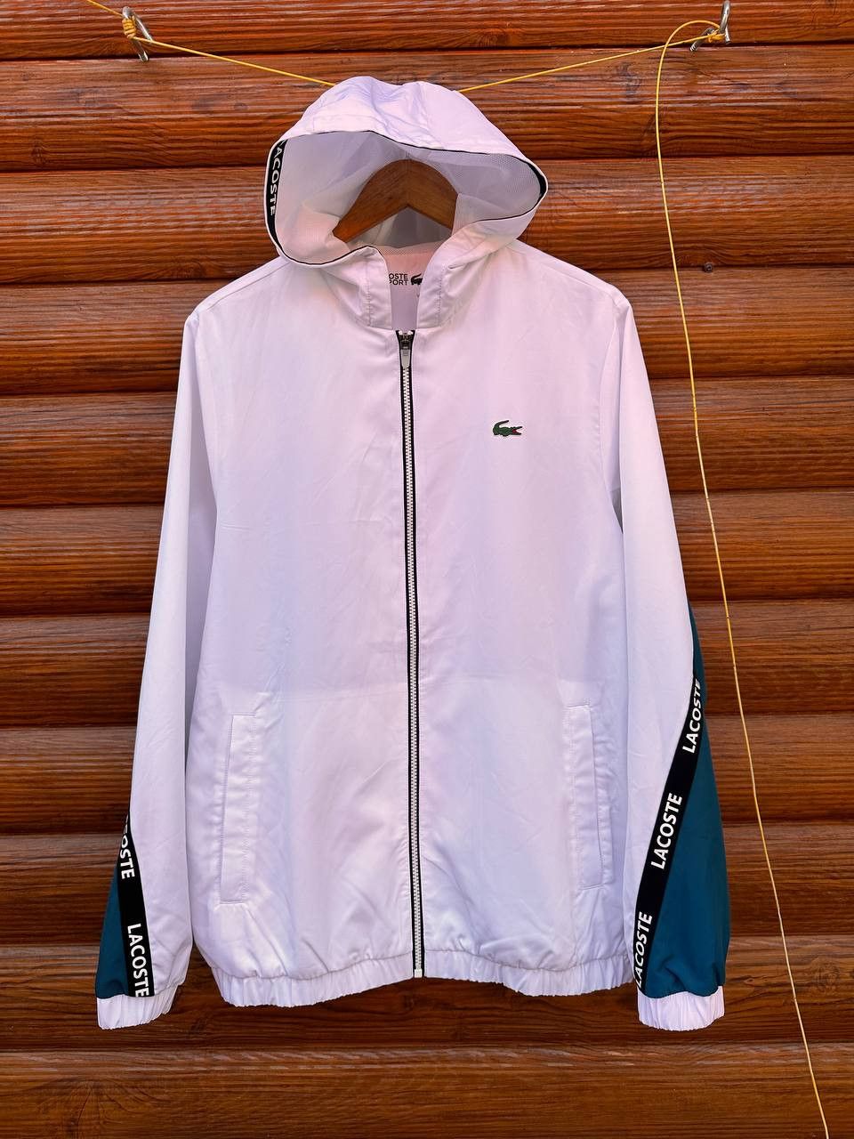 Lacoste Lacoste Light Zipper Jacket Size US L / EU 52-54 / 3 - 1 Thumbnail