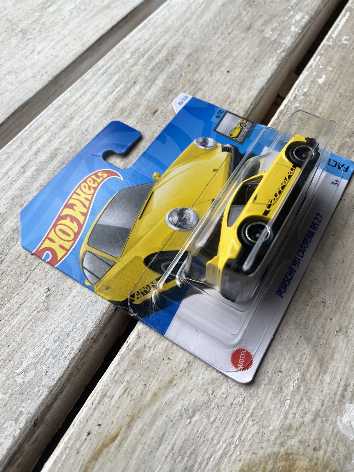 Formula 1 Rare🔥 Hot Wheels 1973 Porsche 911 Carrera RS 2.7 Yellow car Size ONE SIZE - 6 Thumbnail