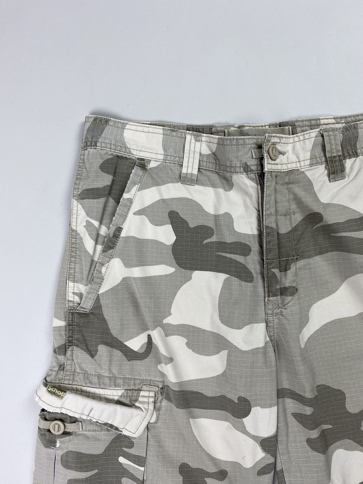 Schott Schott vintage men’s military cargo camo rip stop shorts Size US 32 / EU 48 - 11 Thumbnail