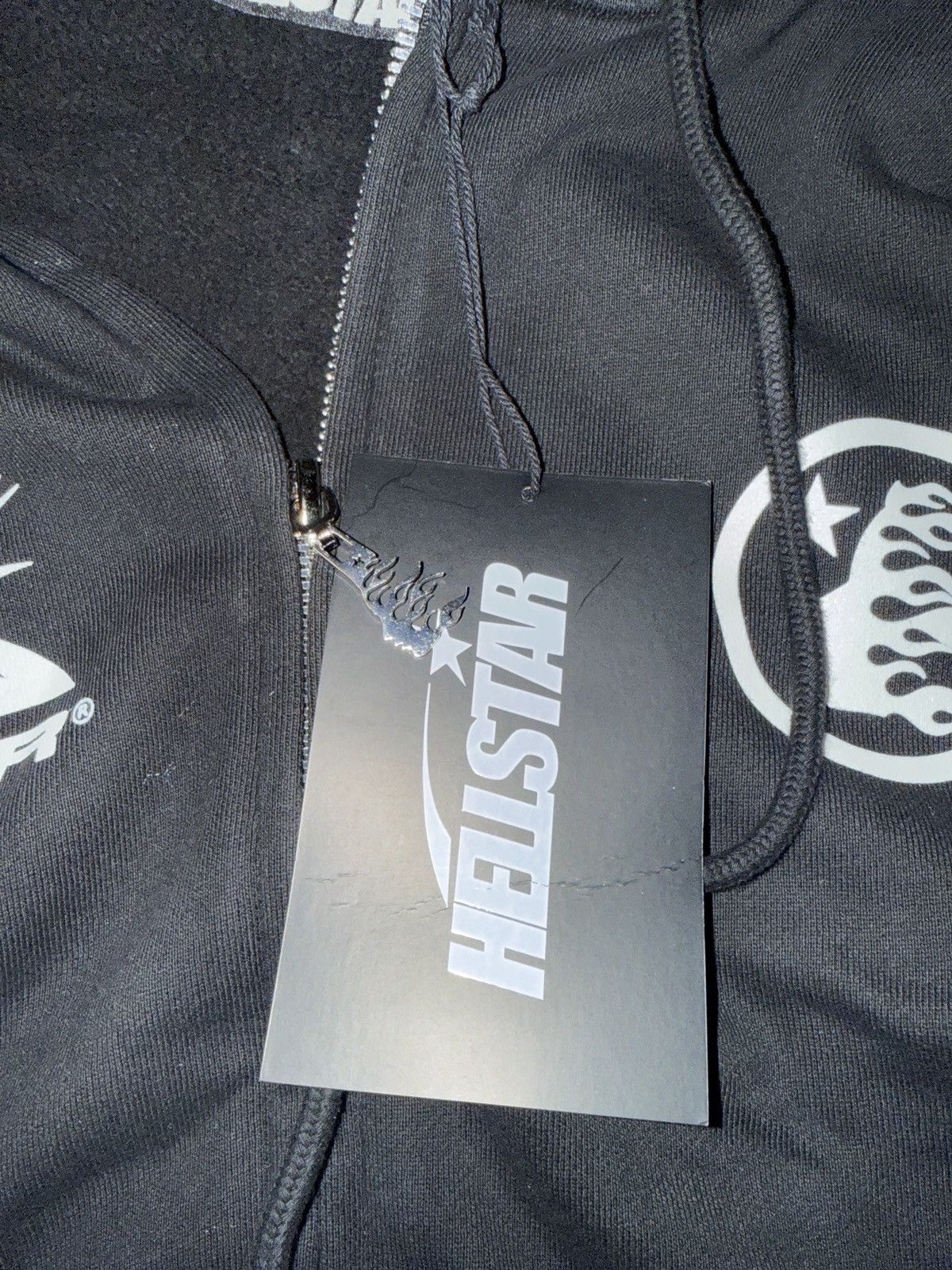 HELLSTAR Extremely rare ($500+ market) Hellstar Zip up (Black -XS) Size US XS / EU 42 / 0 - 3 Thumbnail