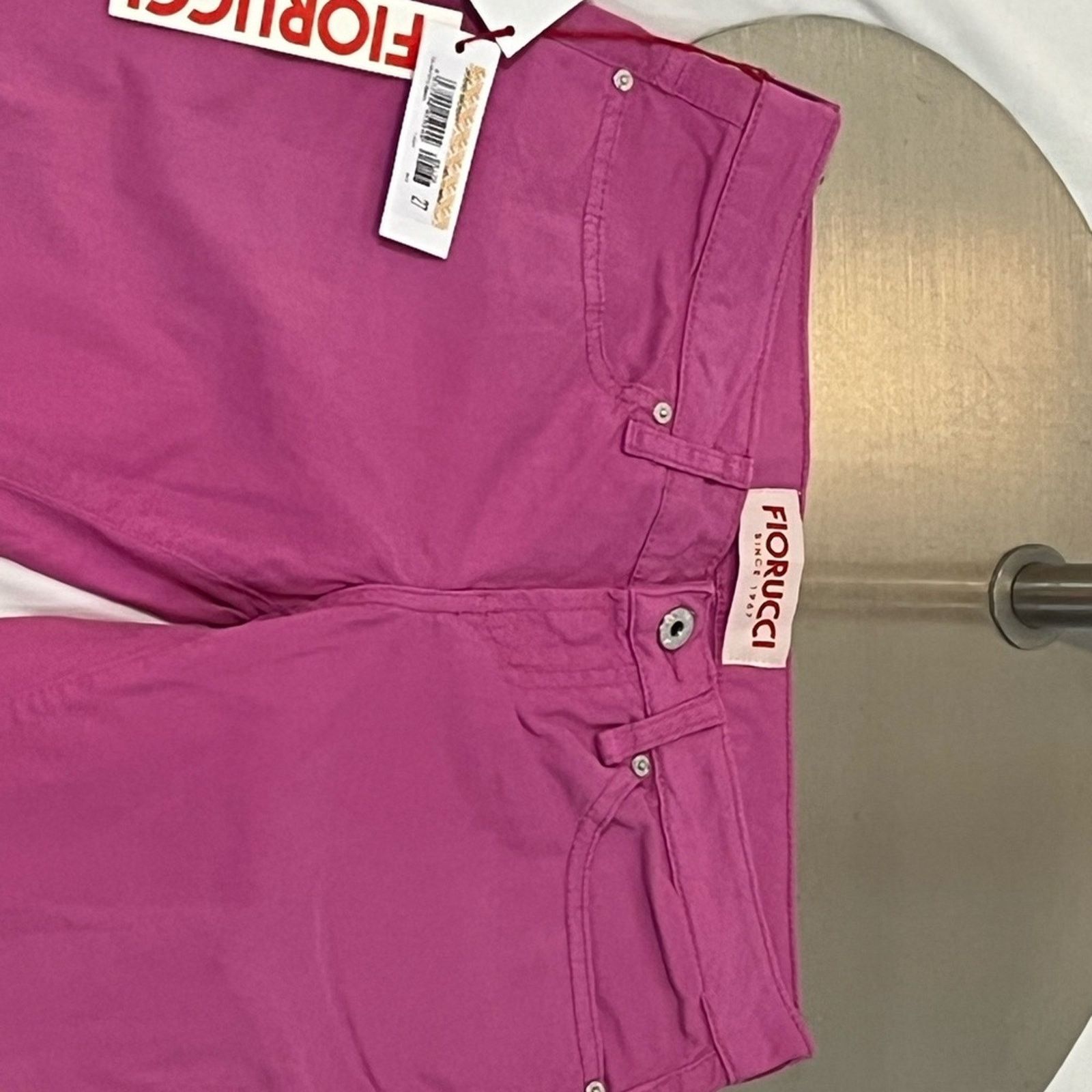 Fiorucci Fiorucci Pink Pants Size 28" / US 6 / IT 42 - 2 Thumbnail