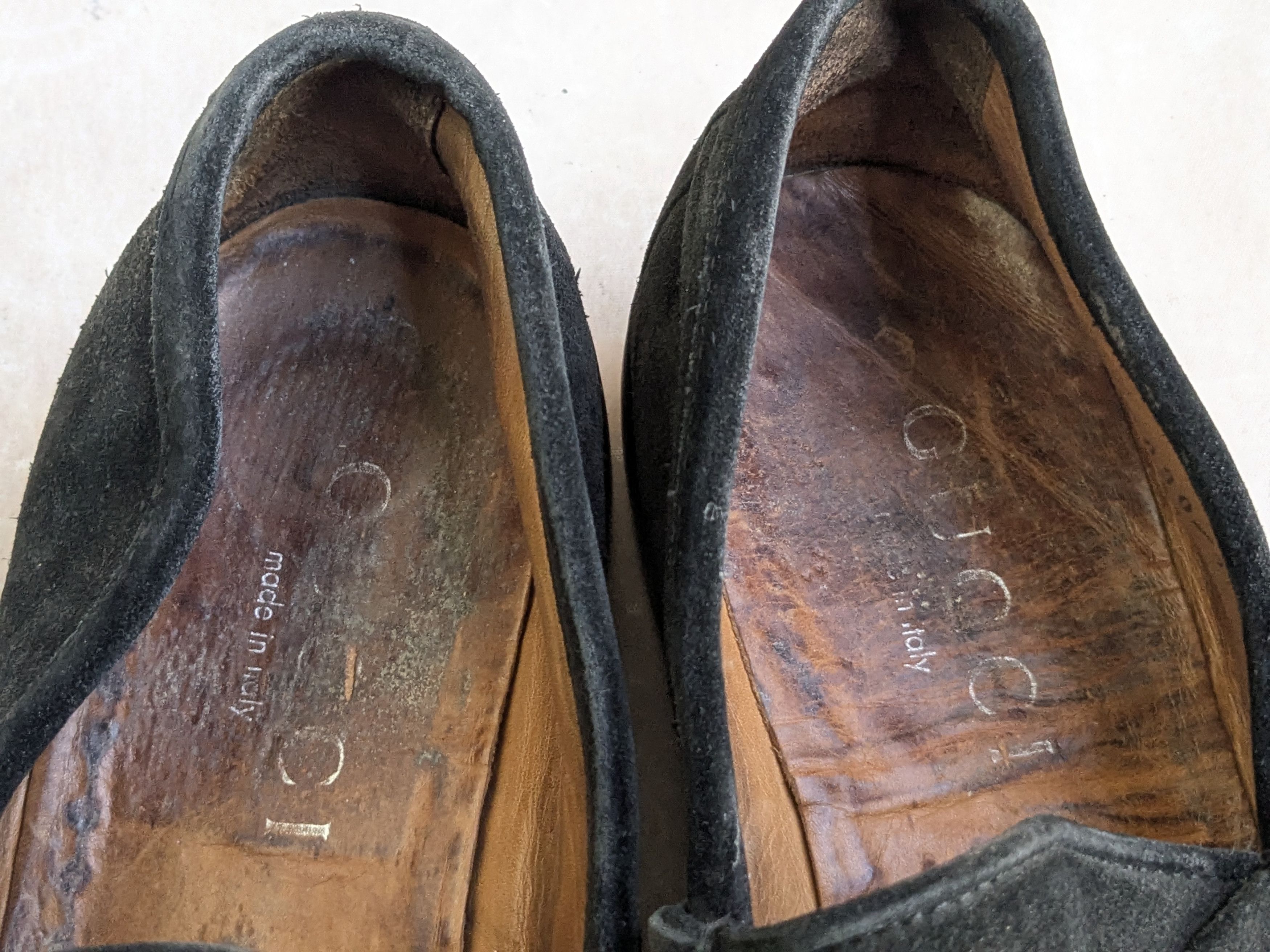 Gucci Gucci Horsebit Loafers Black Suede 10 Leather Rubber Size US 10 / EU 43 - 2 Thumbnail