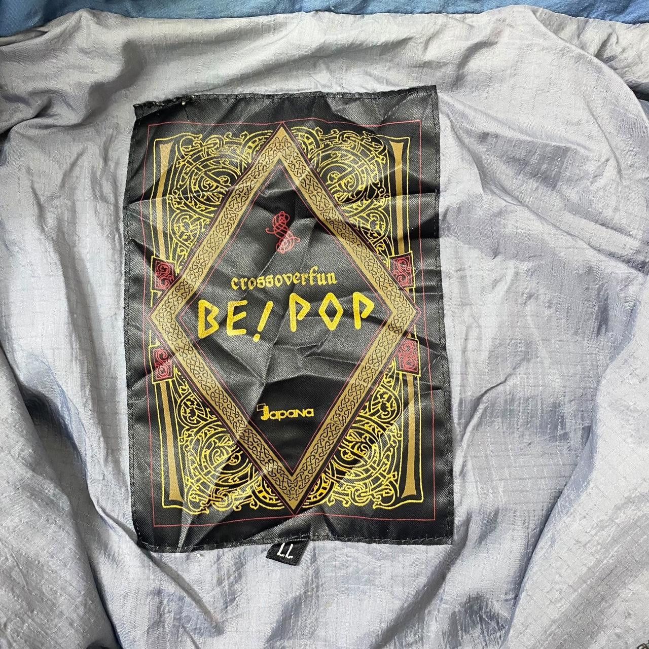 Other Vintage 90’ BE POP JAPANA Kangaroo Pocket Windbreaker Jacket Size L / US 10 / IT 46 - 4 Thumbnail