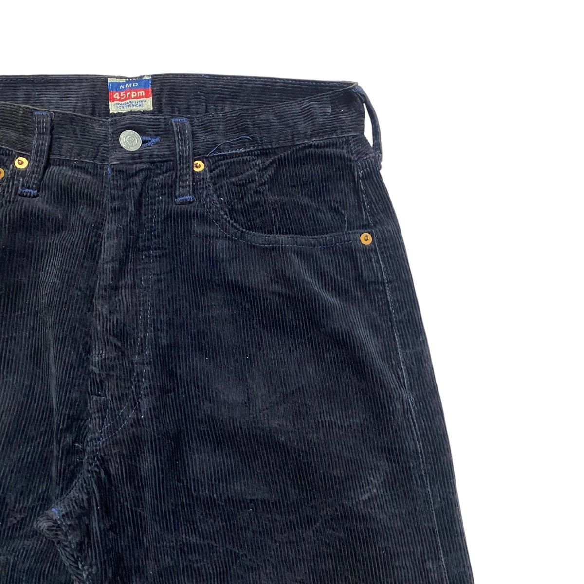 45rpm 45rpm Black Corduroy Pants Size US 29 - 5 Thumbnail