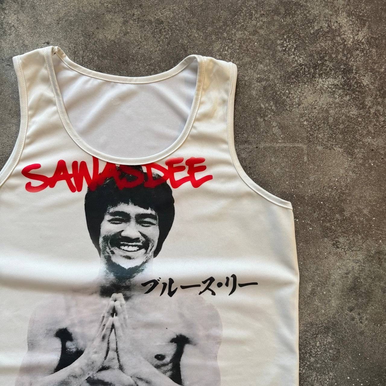 If Six Was Nine Bruce Lee «ПРАВИЛА ЖИЗНИ» Vintage Tank Top Size US S / EU 44-46 / 1 - 4 Thumbnail