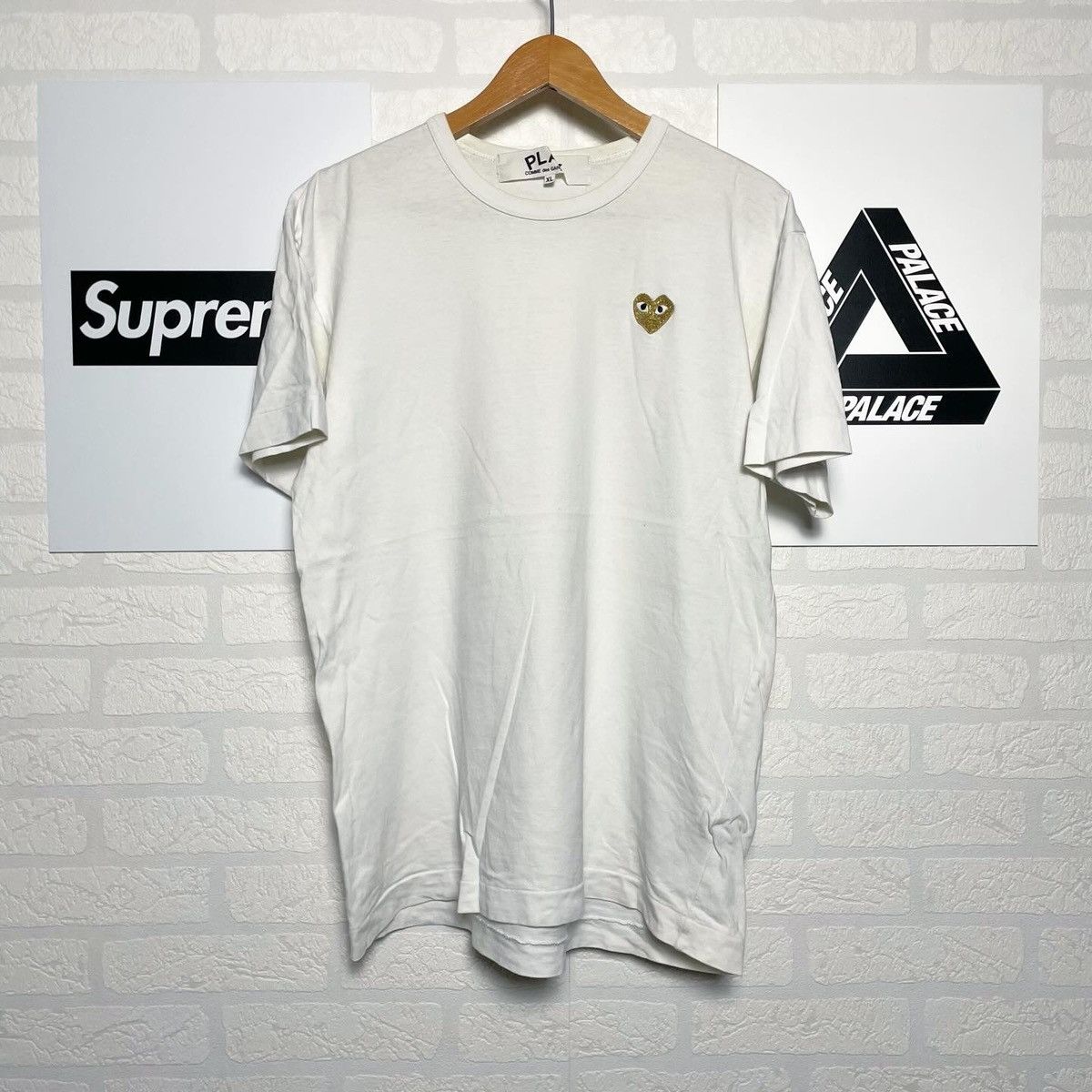 Comme des Garcons PLAY Comme Des Garçons Play CDG T-Shirt Mini Logo Heart Tee Size US XL / EU 56 / 4 - 1 Thumbnail