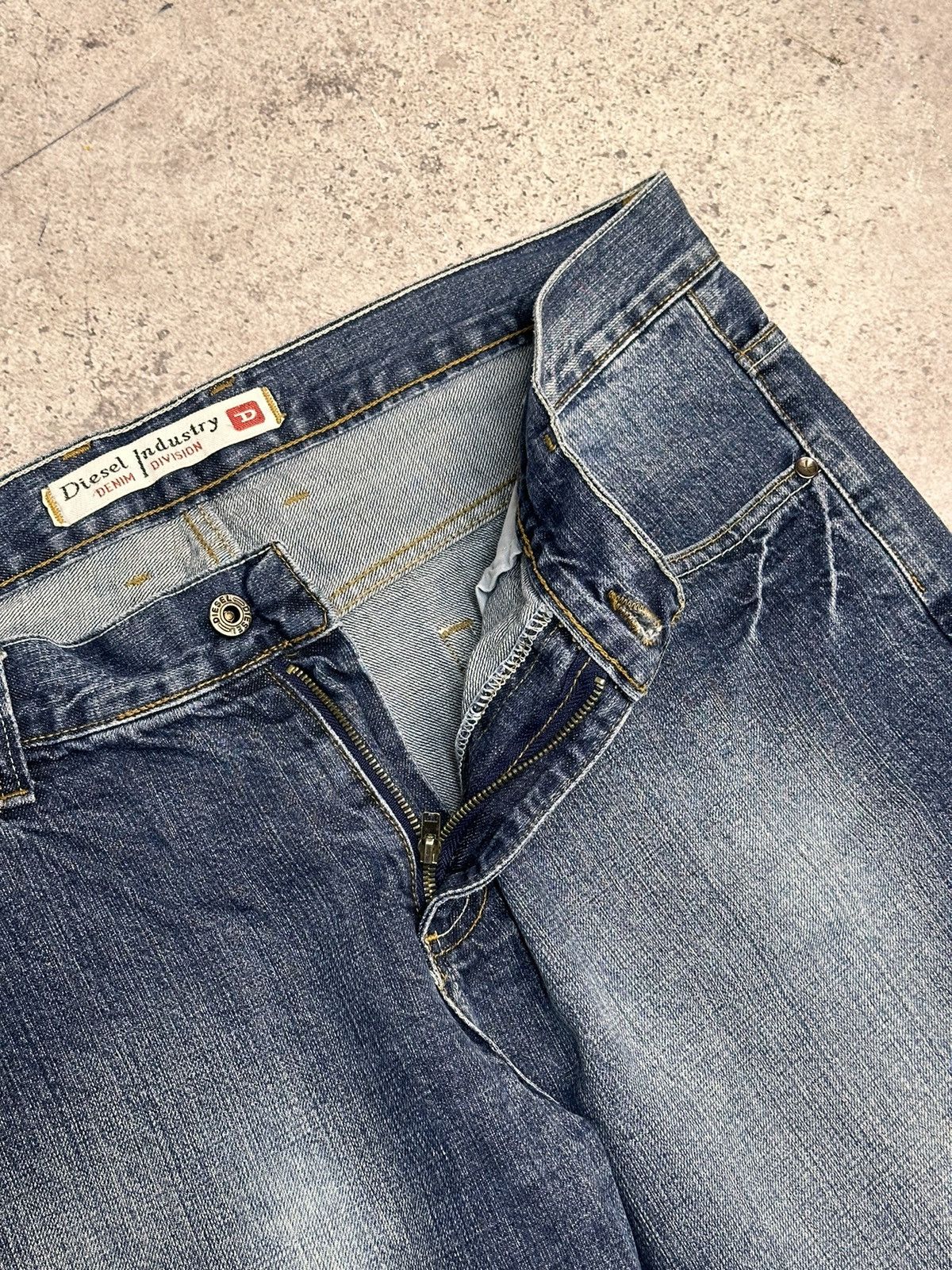 Diesel Vintage Diesel Bontage Denim Cargo Pants Avantgarde Luxury Size US 38 / EU 54 - 10 Thumbnail