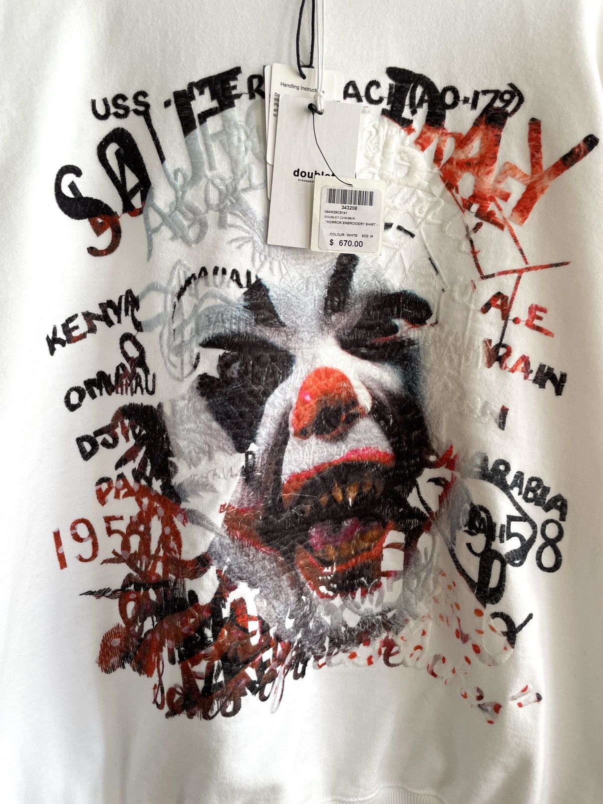 Doublet DOUBLET CLOWN HORROR SWEATSHIRT RARE M Japan Rechnung Size US M / EU 48-50 / 2 - 3 Thumbnail