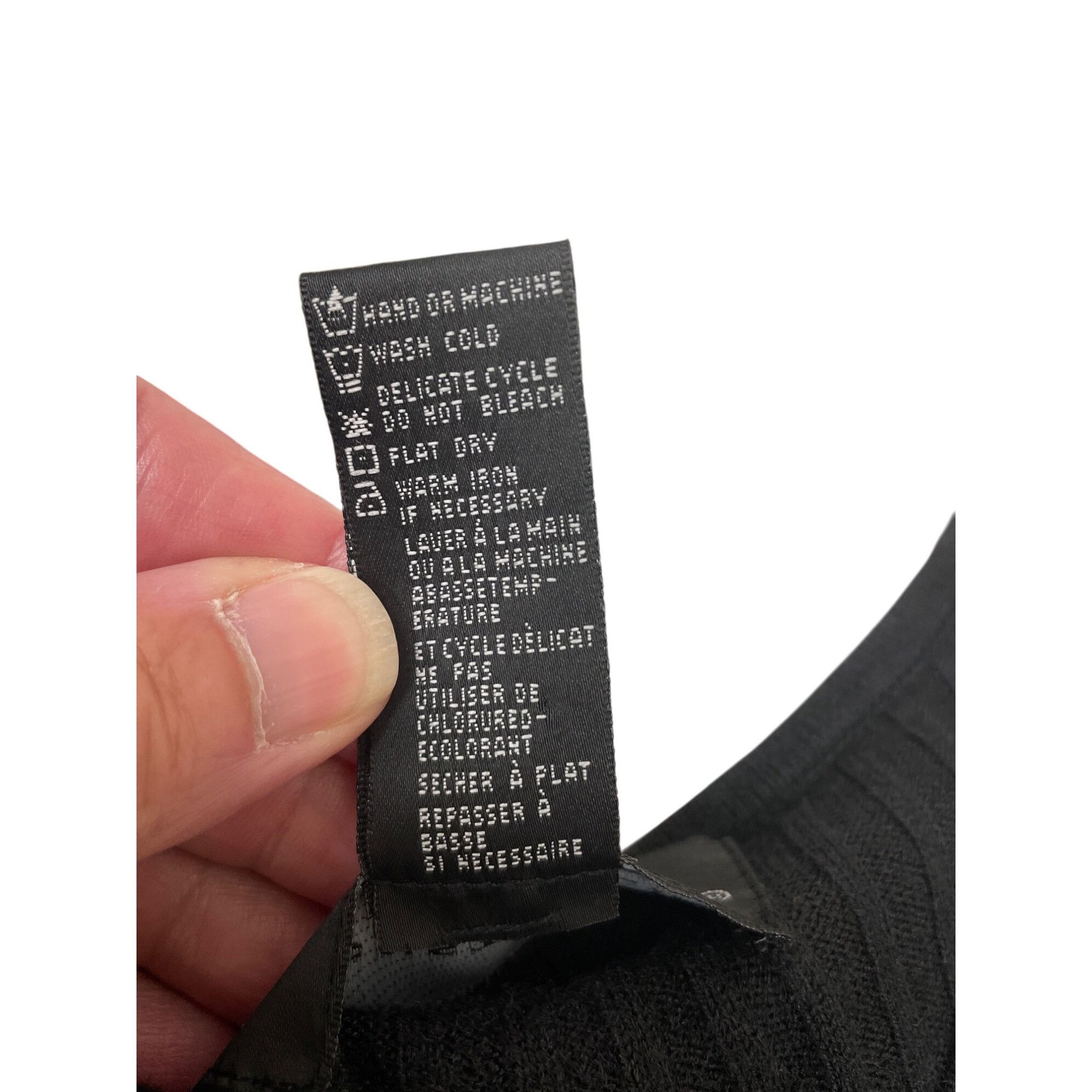 Other August Silk Womens Black Ribbed 100% Silk Crew Neck shirt To Size XL / US 12-14 / IT 48-50 - 6 Thumbnail