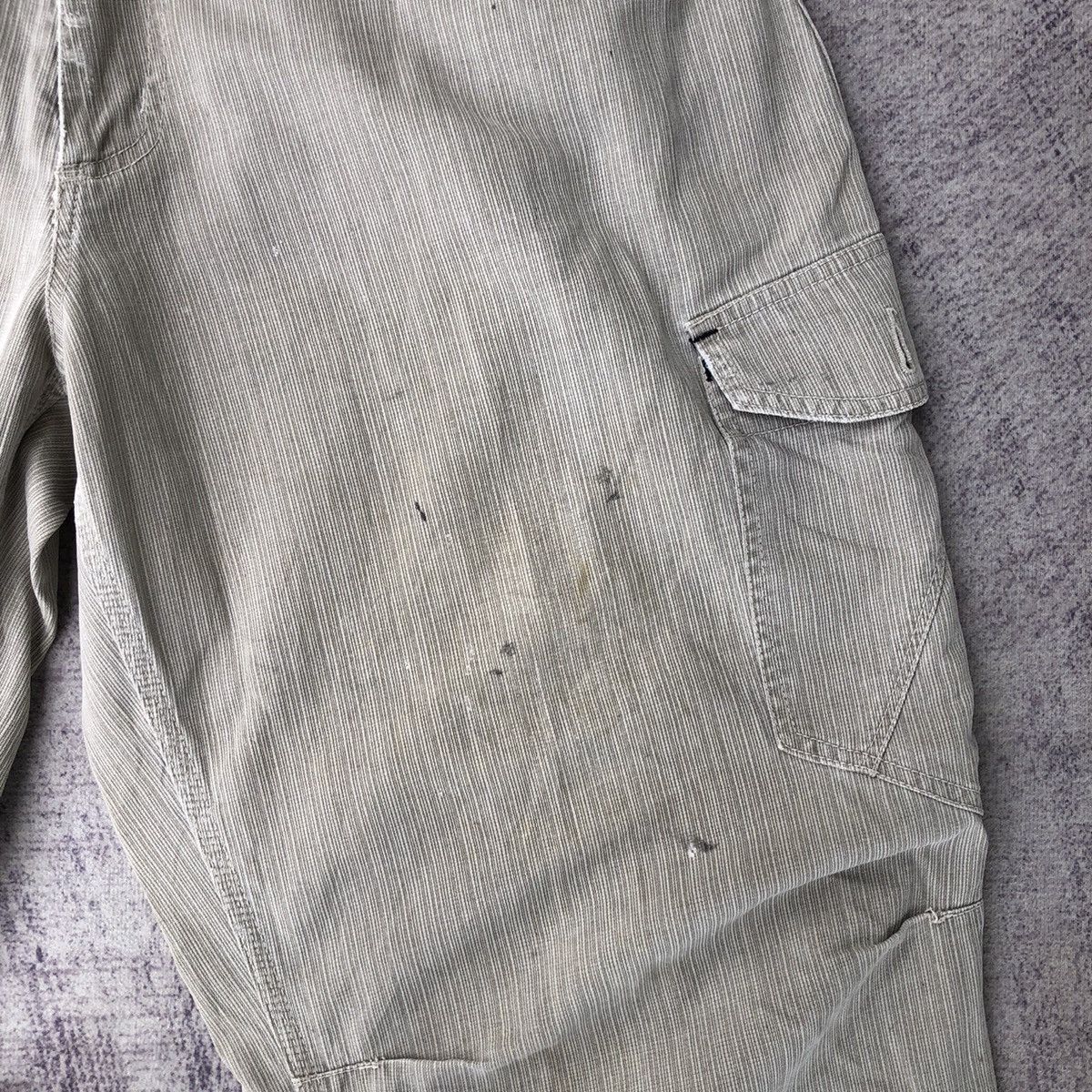 The Unbranded Brand Faded Cargo Dogman With 6 Pocket Pants Size US 36 / EU 52 - 8 Thumbnail
