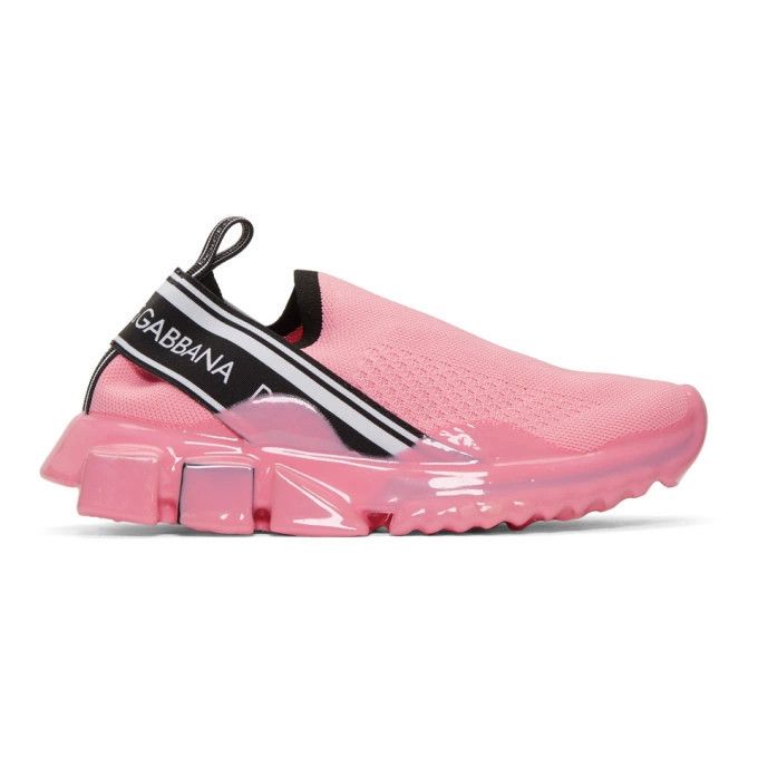 Dolce & Gabbana o1y0925 Sock Low-Top Sneakers in Multicolor Size US 4 / IT 34 - 1 Thumbnail