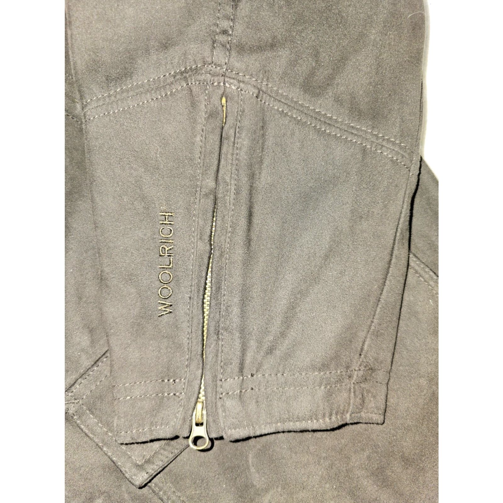 Vintage Woolrich Classic Full Zip Button Up Chore Coat Lined Men's Size Large Brown Size US L / EU 52-54 / 3 - 5 Thumbnail