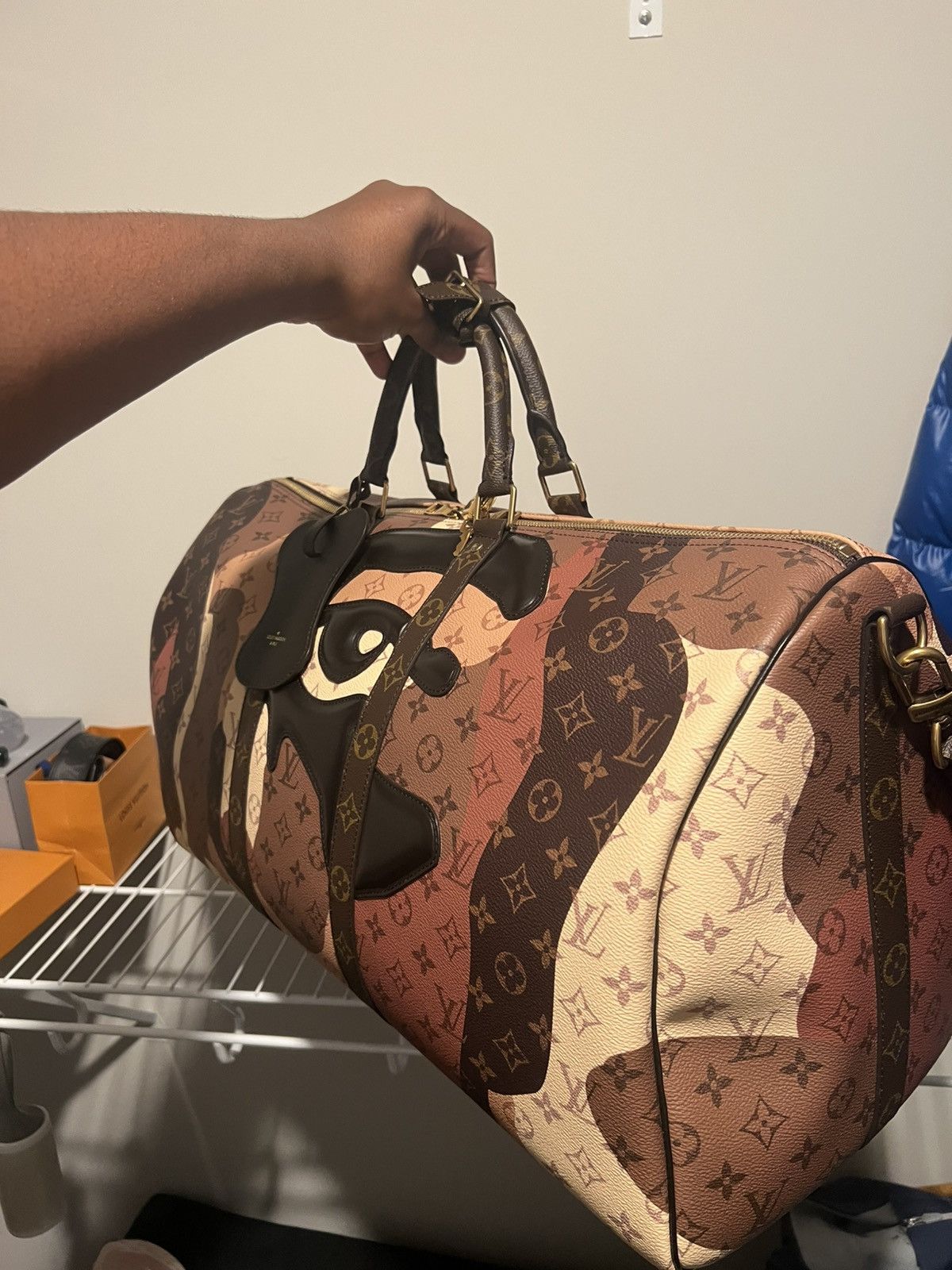 Louis Vuitton LOUIS VUITTON x KidSuper Portrait Keepall 55 Size ONE SIZE - 22 Thumbnail