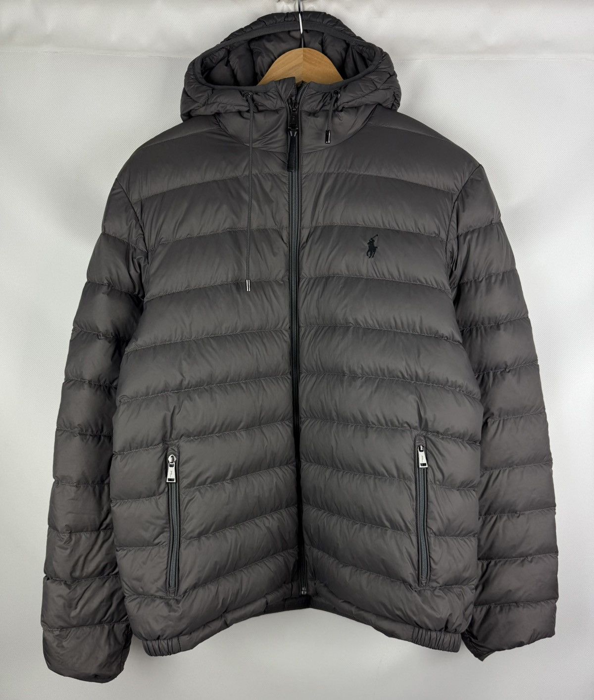 Polo Ralph Lauren Polo Ralph Lauren Micro Down Puffer Hooded Full Zip Jacket Size US L / EU 52-54 / 3 - 1 Thumbnail