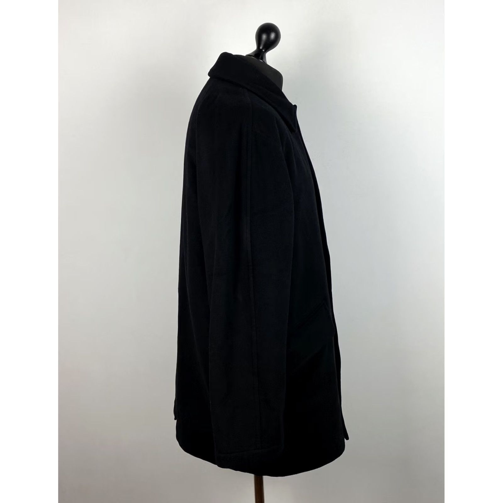 Hugo Boss HUGO BOSS Coat Mens Wool Cashmere Black 50 3-in-1 Jacket Overcoat Jacket Size 50 Mens Black Coat Size US M / EU 48-50 / 2 - 2 Thumbnail