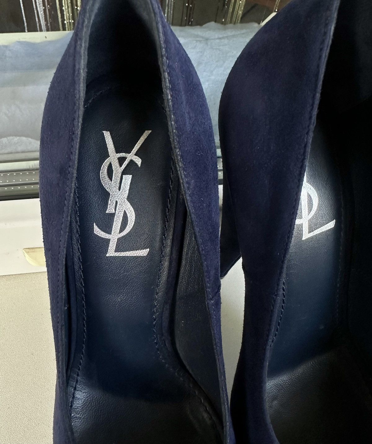 Yves Saint Laurent Rare Yves Saint Laurent Ysl Tribtoo Heels 8,5 US/ 38,5 Eur Size US 8.5 / IT 38.5 - 6 Thumbnail