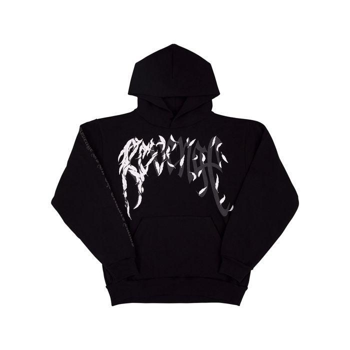 Revenge Revenge Juice Wrld 999 Dove Black Hoodie Brand New | Grailed