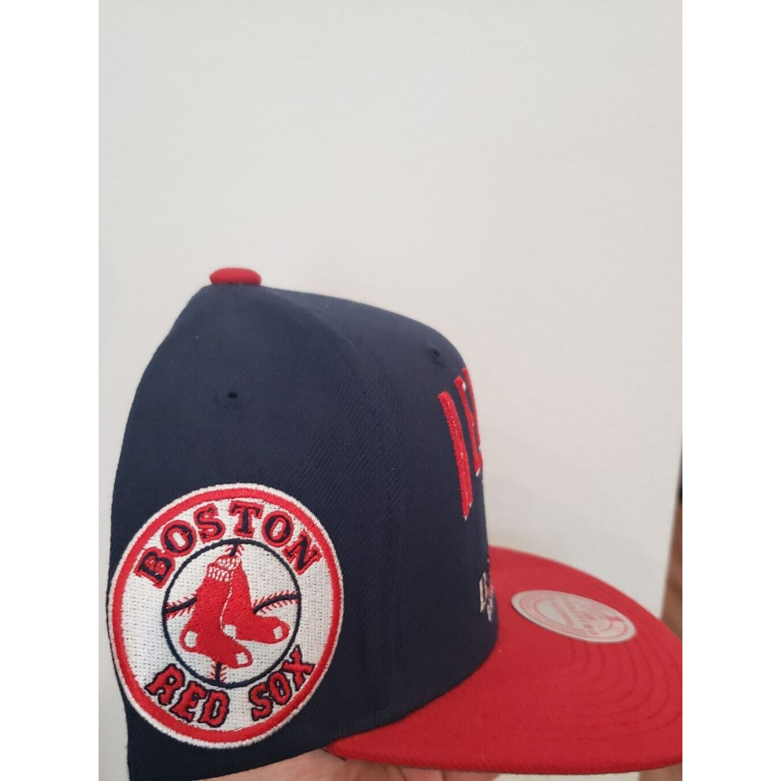 Mitchell & Ness Boston Red Sox Hat Cap Rise & Shine Snapback Mitchell & Ness Size ONE SIZE - 2 Thumbnail
