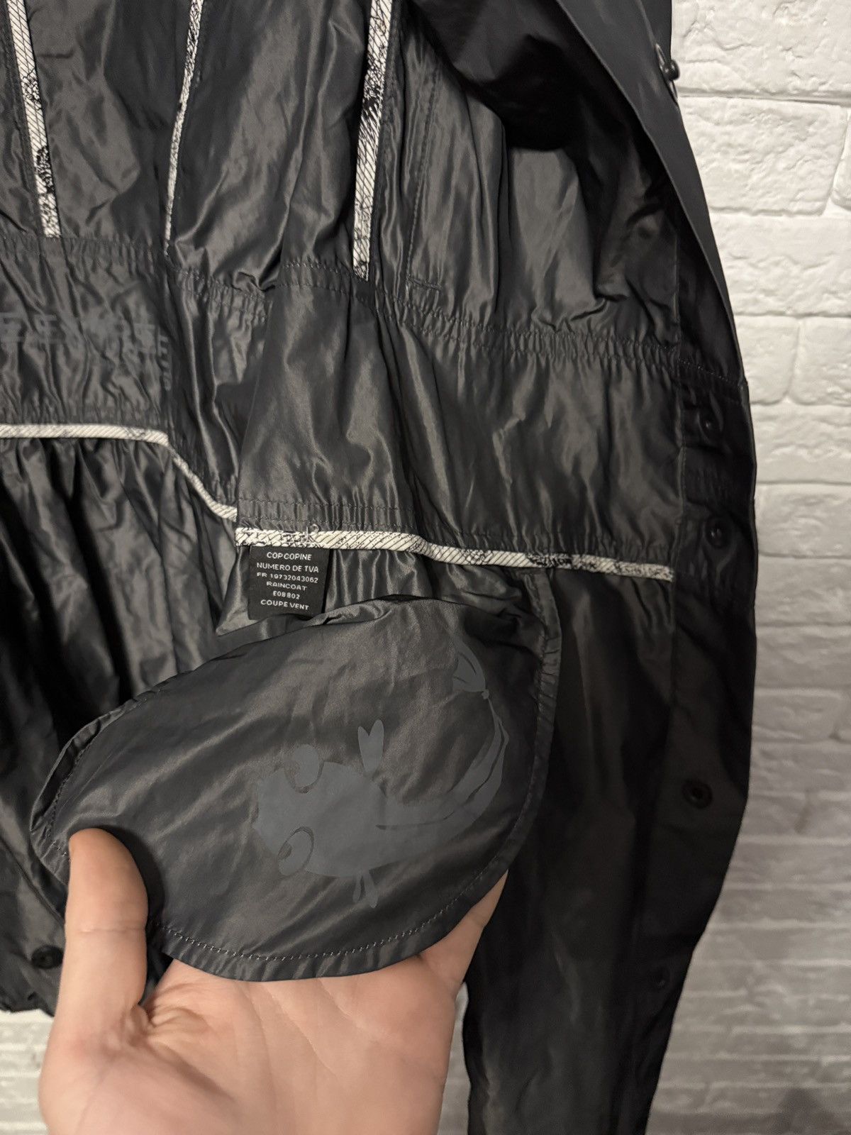 Cop Copine Cop Copine Raincoat Ligne Extreme Avant Garde Trench Coat Size M / US 6-8 / IT 42-44 - 18 Thumbnail