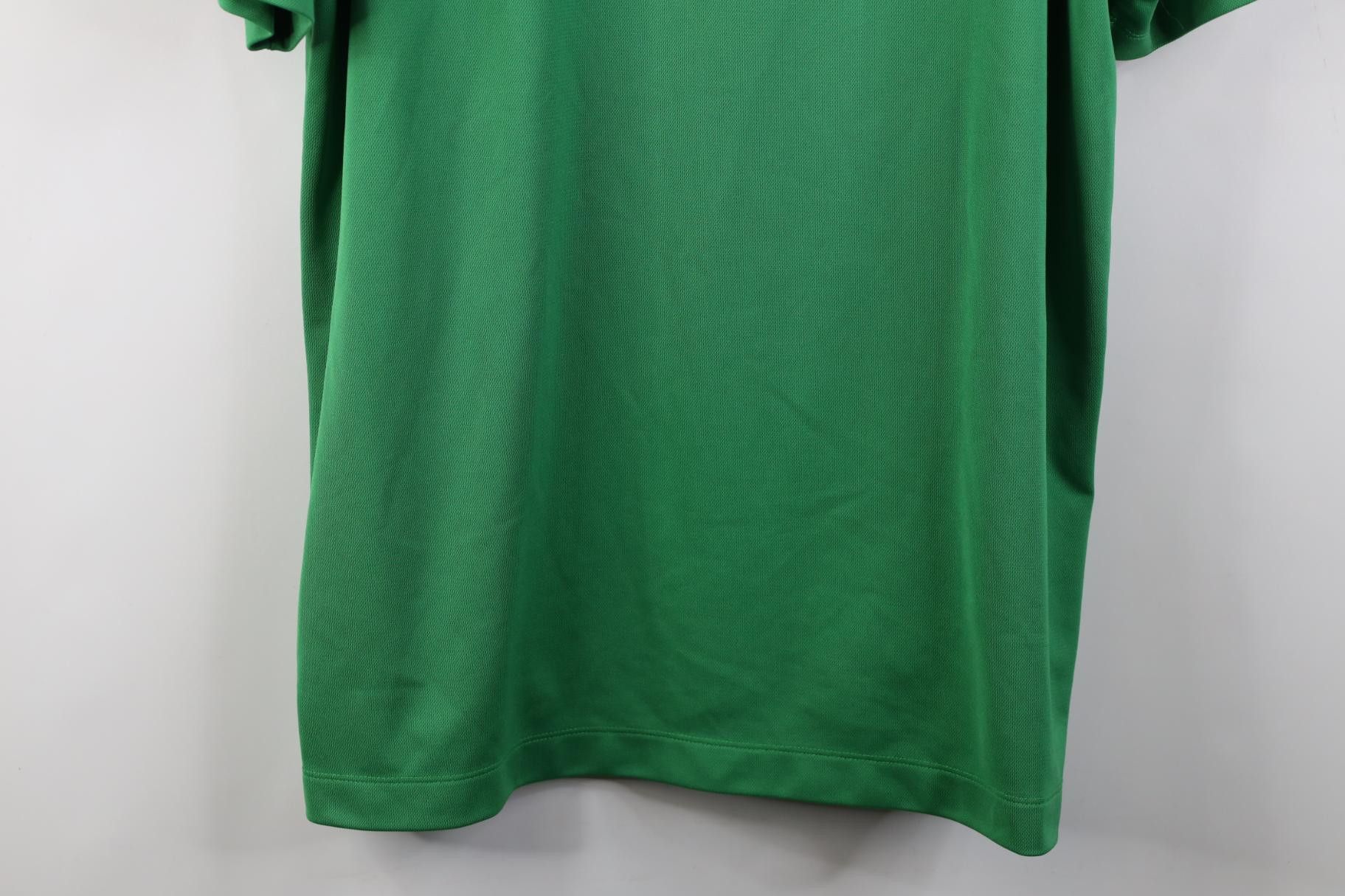 Nike Vintage Y2K Nike Golf Mini Swoosh Mock Neck T-Shirt Green Size US XL / EU 56 / 4 - 14 Thumbnail
