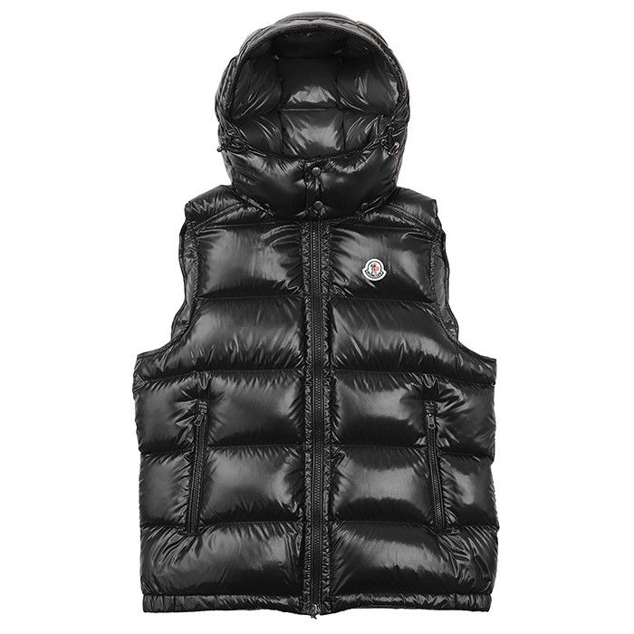 Moncler Moncler Moncler BORMES Nylon Down Vest Textile Outerwear DUTY FREE for USA Size ONE SIZE - 1 Thumbnail