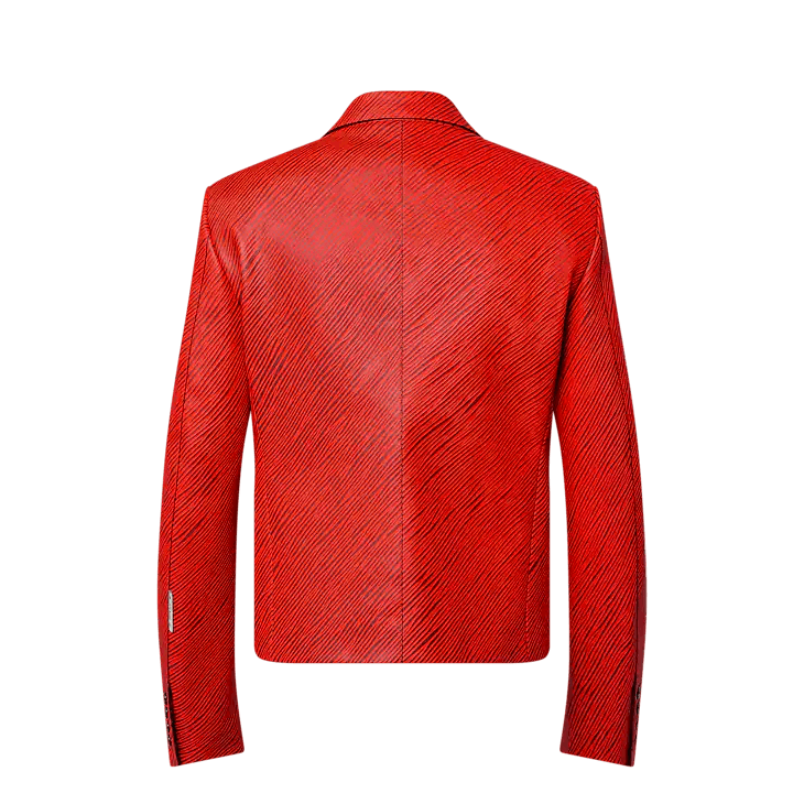 Louis Vuitton LV x Park Seo-Bo Epi Double-Breasted Leather Jacket Size US L / EU 52-54 / 3 - 3 Thumbnail