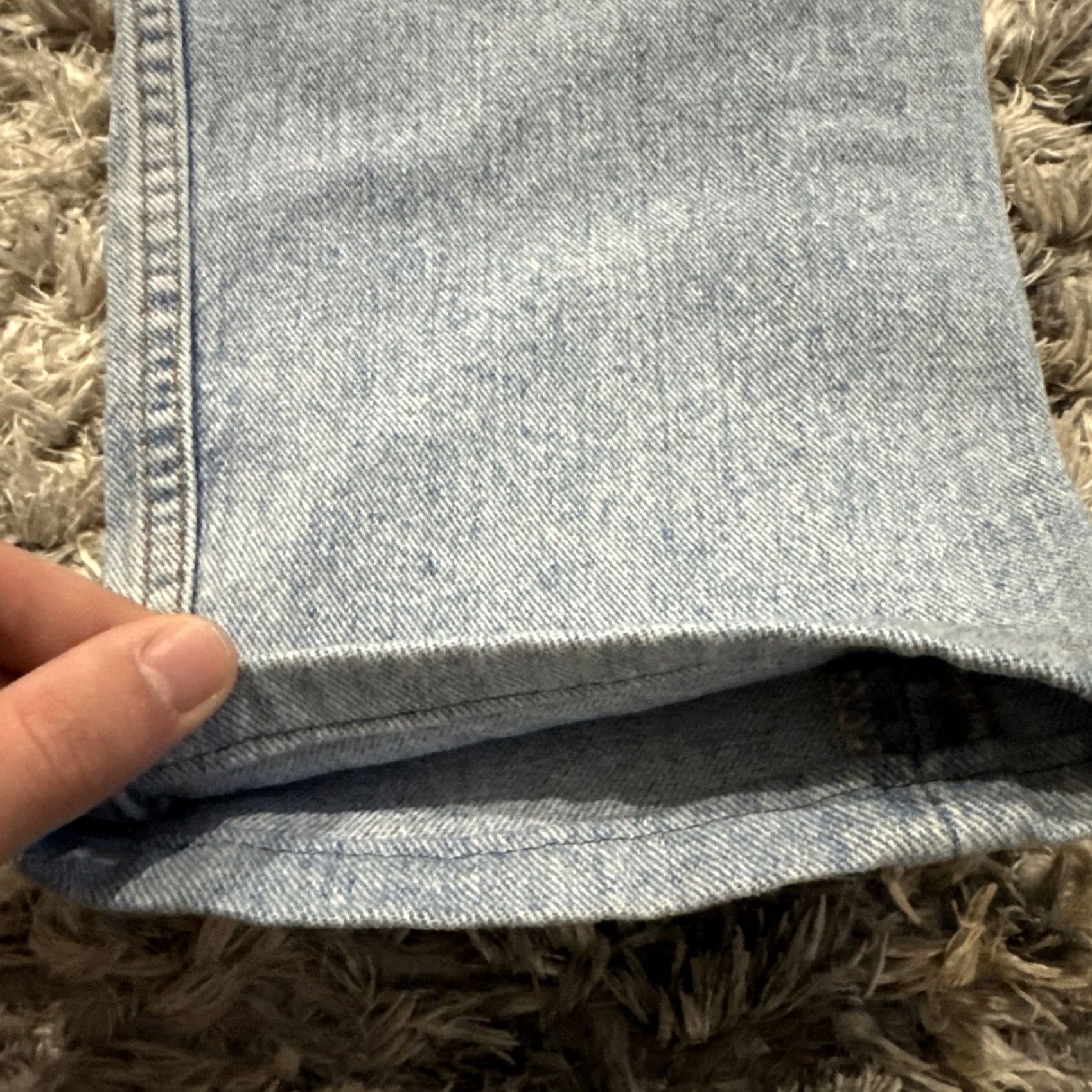 Levi's Vintage Levi’s 505 Jeans 90’s Denim Straight Fit Workwear Blue Men’s Size 36x28 Size US 36 / EU 52 - 3 Thumbnail