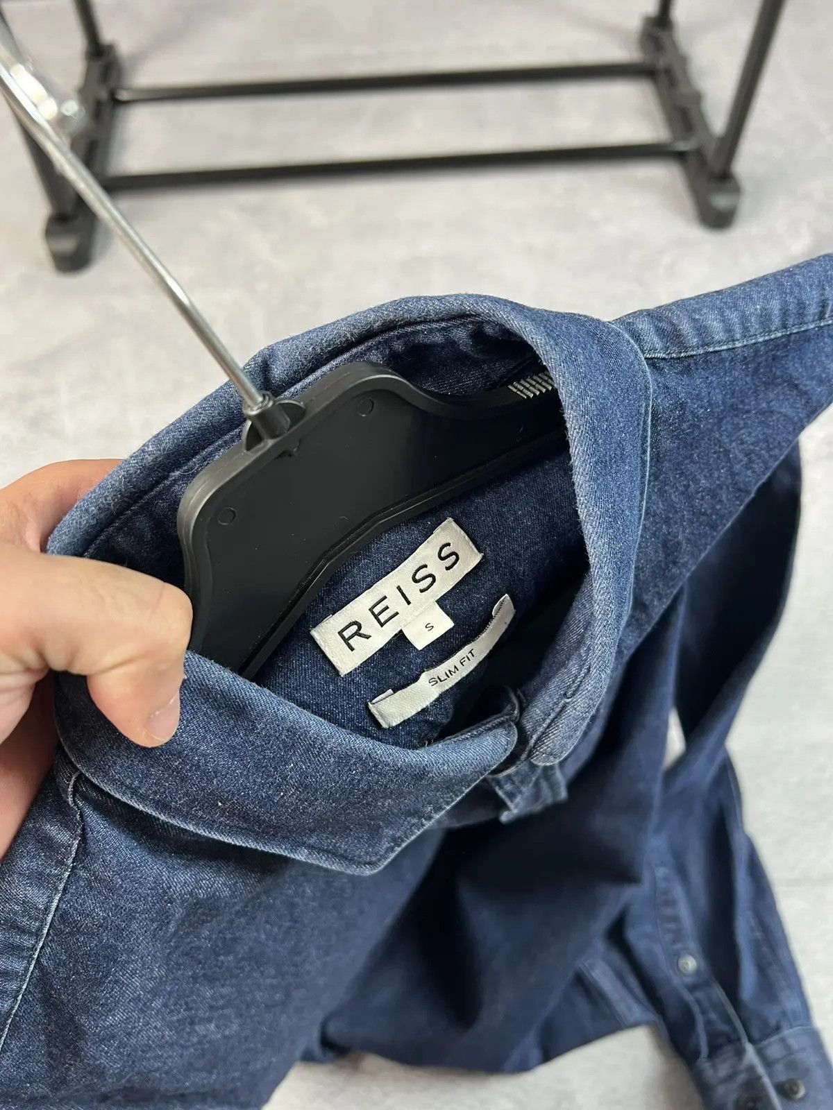 Reiss Reiss long sleeve cotton shirt Size US S / EU 44-46 / 1 - 7 Thumbnail