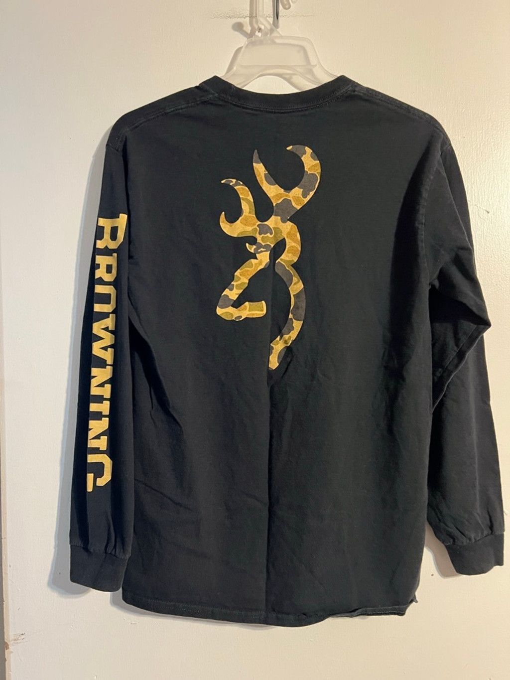 Other Men's Browning Black Gold Camo Long Sleeve Tee M Size US M / EU 48-50 / 2 - 2 Thumbnail