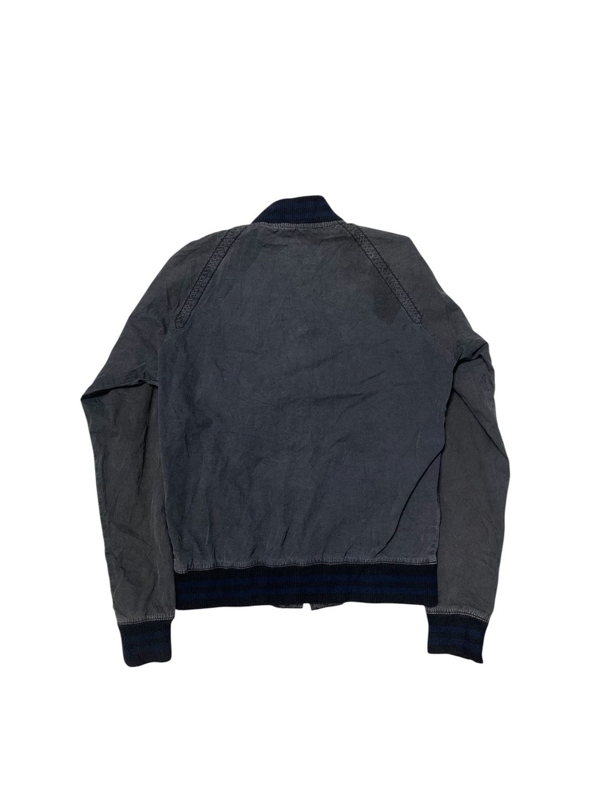 United Arrows Washed effects bomber jacket grey colour Size US M / EU 48-50 / 2 - 2 Thumbnail