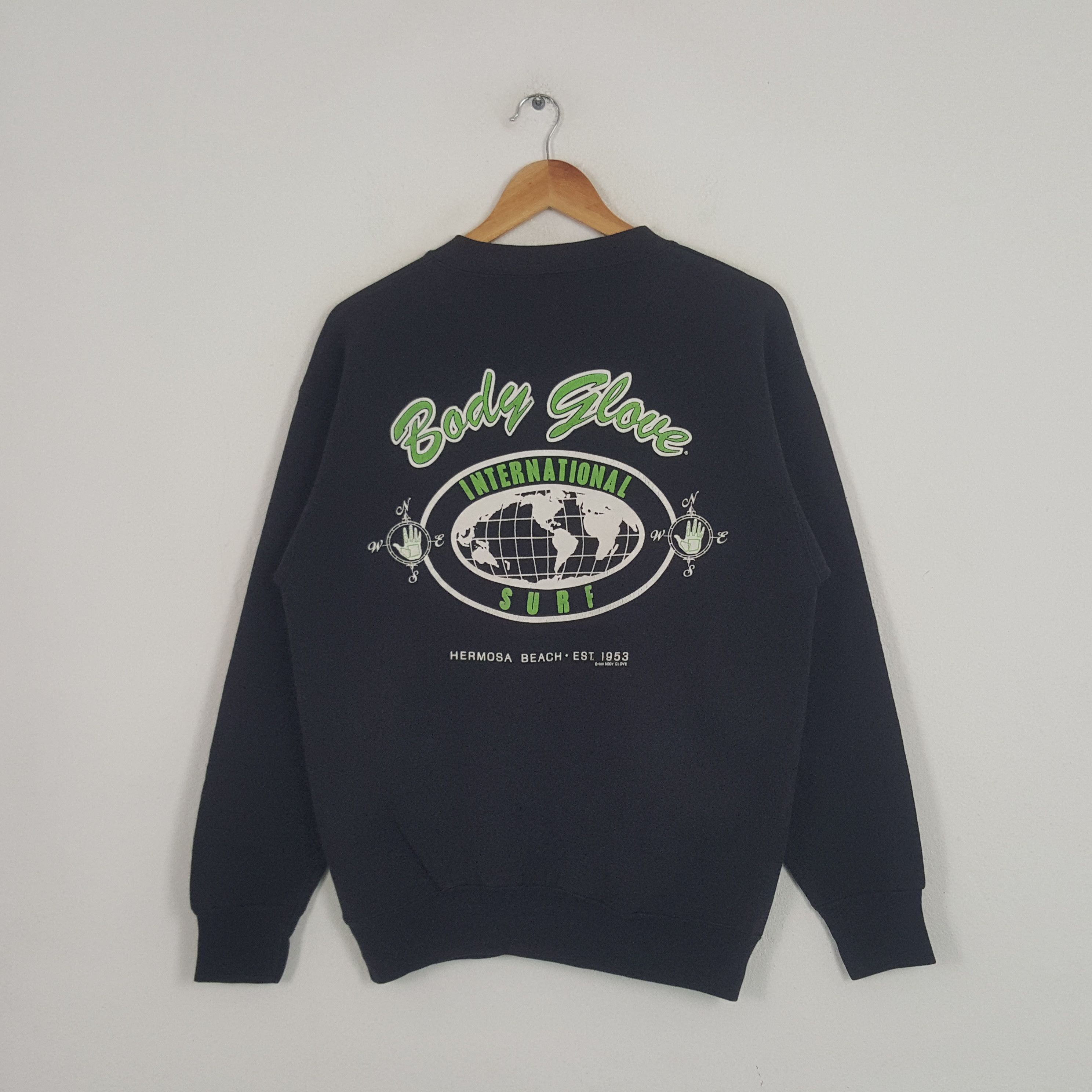 Body Glove × Vintage Vintage Body Glove American Surfing Style Sweatshirt Size US M / EU 48-50 / 2 - 1 Thumbnail