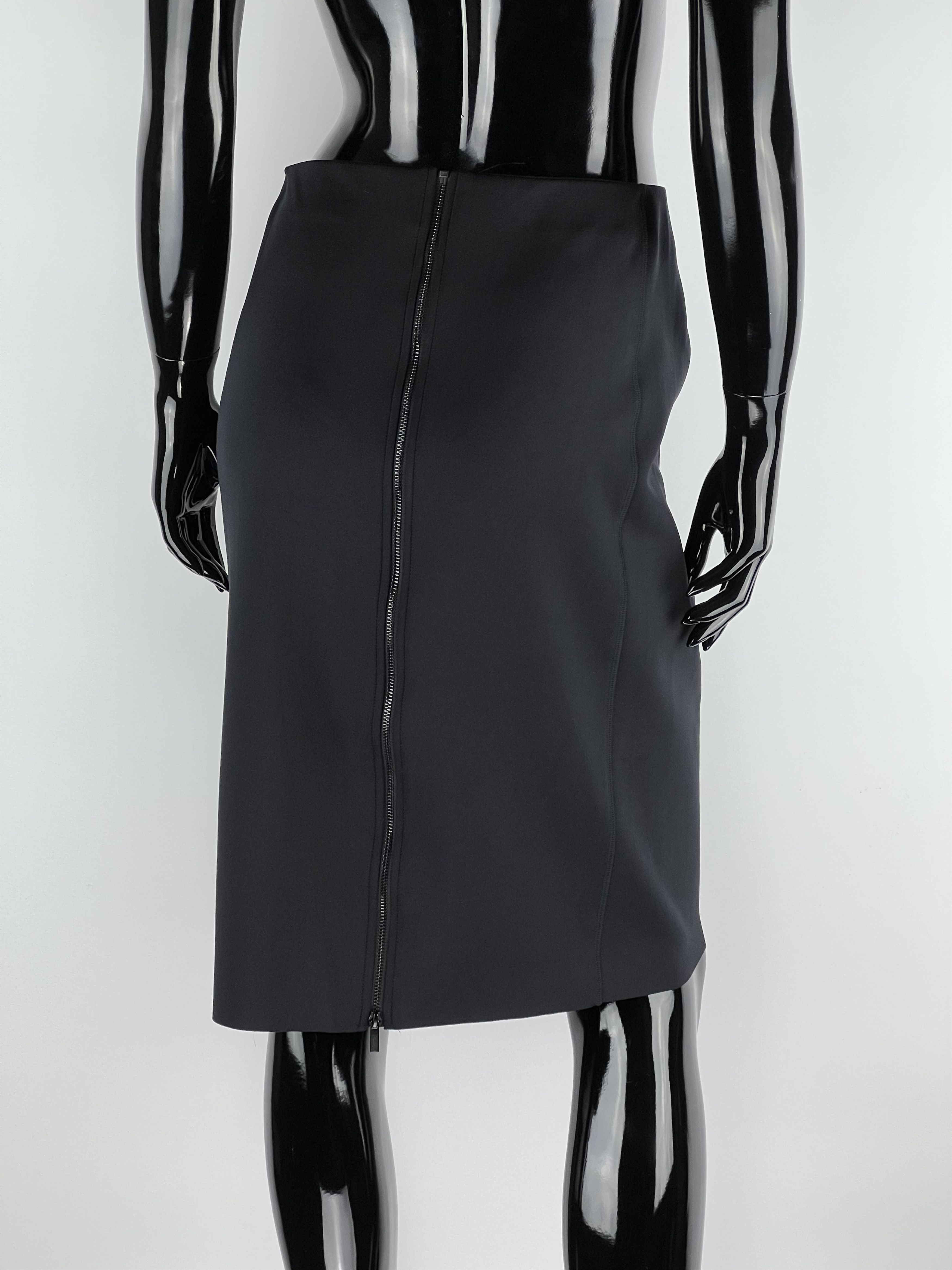 Wolford NWT Wolford Black Full Zip Skirt Size US 6 Size 28" / US 6 / IT 42 - 1 Thumbnail