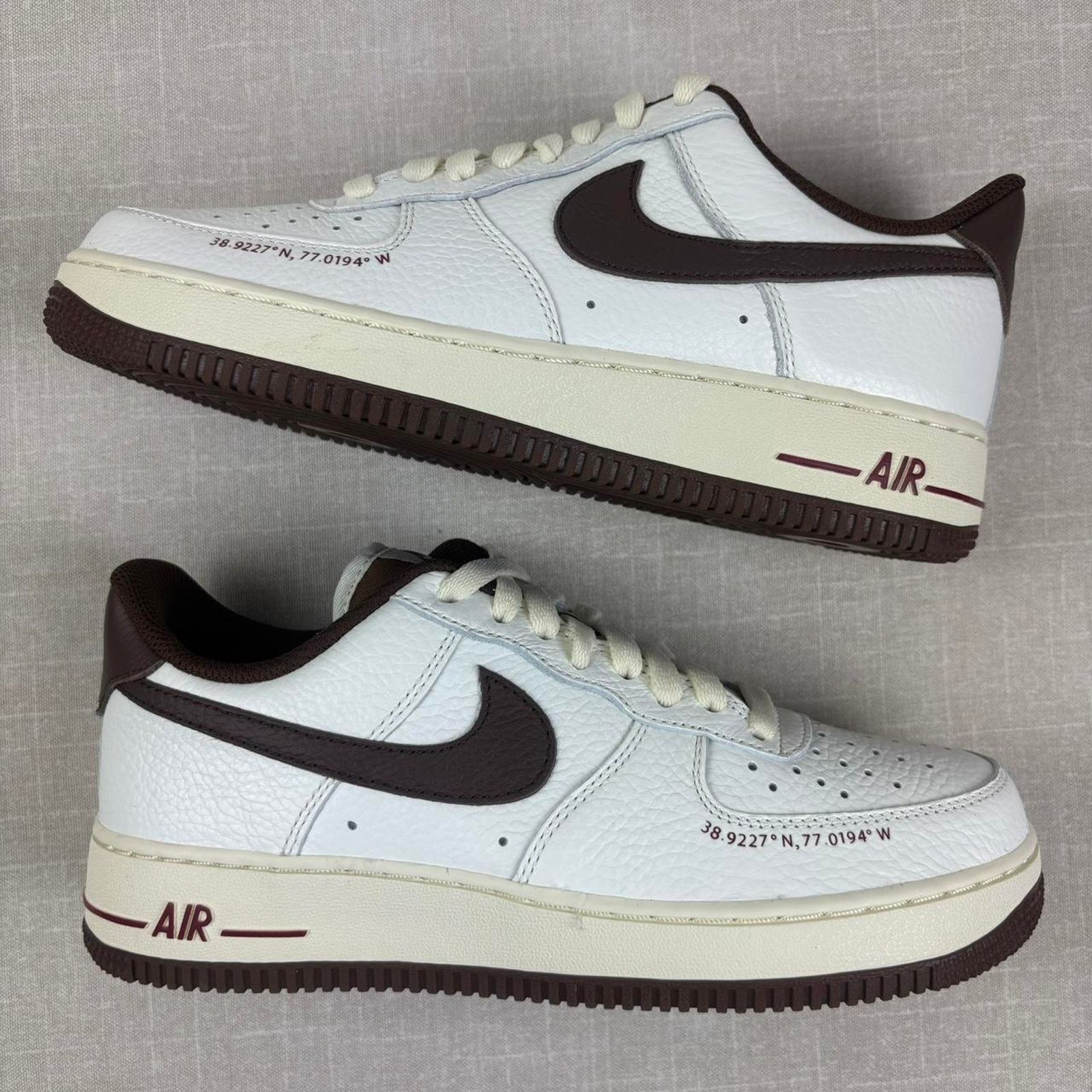 Nike 🎓 2024 Nike Air Force 1 Low '07 “Howard University” 7.5M Size US 7.5 / EU 40-41 - 2 Thumbnail