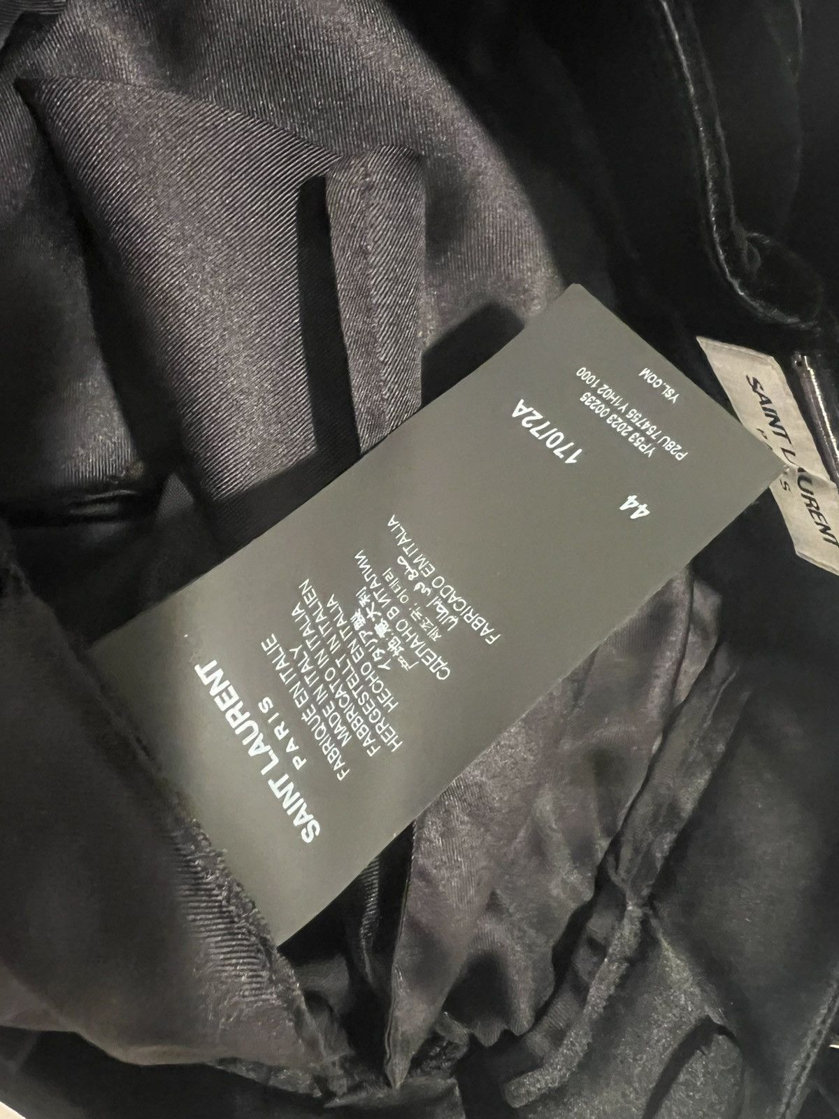 Saint Laurent Paris Saint Laurent wide leg velvet pants. 44/28. $2890 Size US 30 / EU 46 - 10 Thumbnail