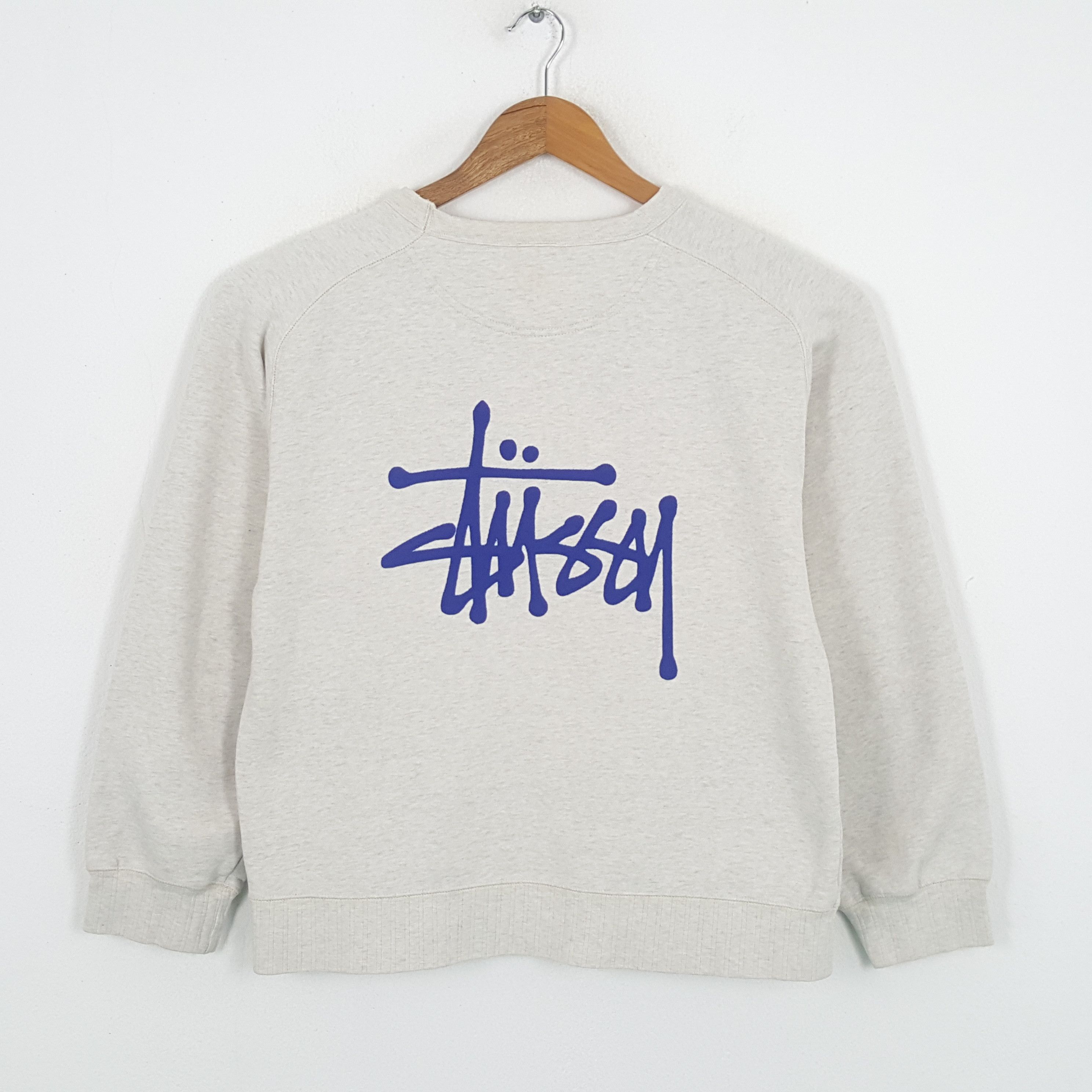 Stussy × Vintage Vintage STUSSY Streetwear Skateboard Logo Style Sweatshirts Size US M / EU 48-50 / 2 - 1 Thumbnail