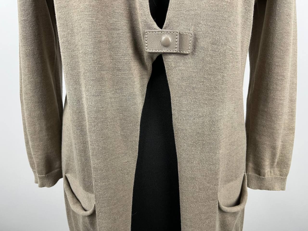 Fabiana Filippi Fabiana Filippi 100% Silk Cardigan Sweater Women’s Size M Size M / US 6-8 / IT 42-44 - 8 Thumbnail