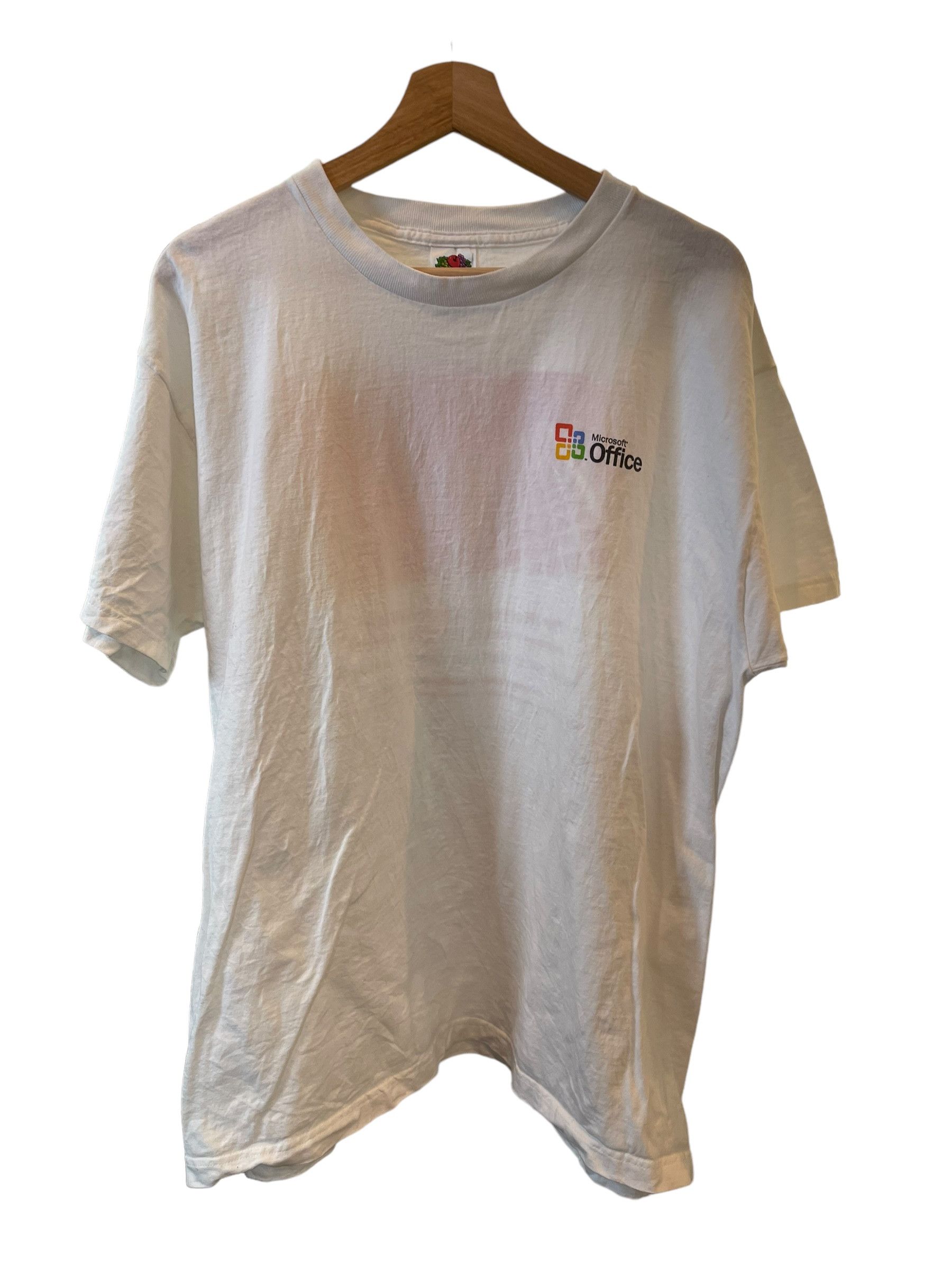 Fruit Of The Loom Vintage 90s Microsoft Office Promo T-shirt Size US XL / EU 56 / 4 - 2 Thumbnail
