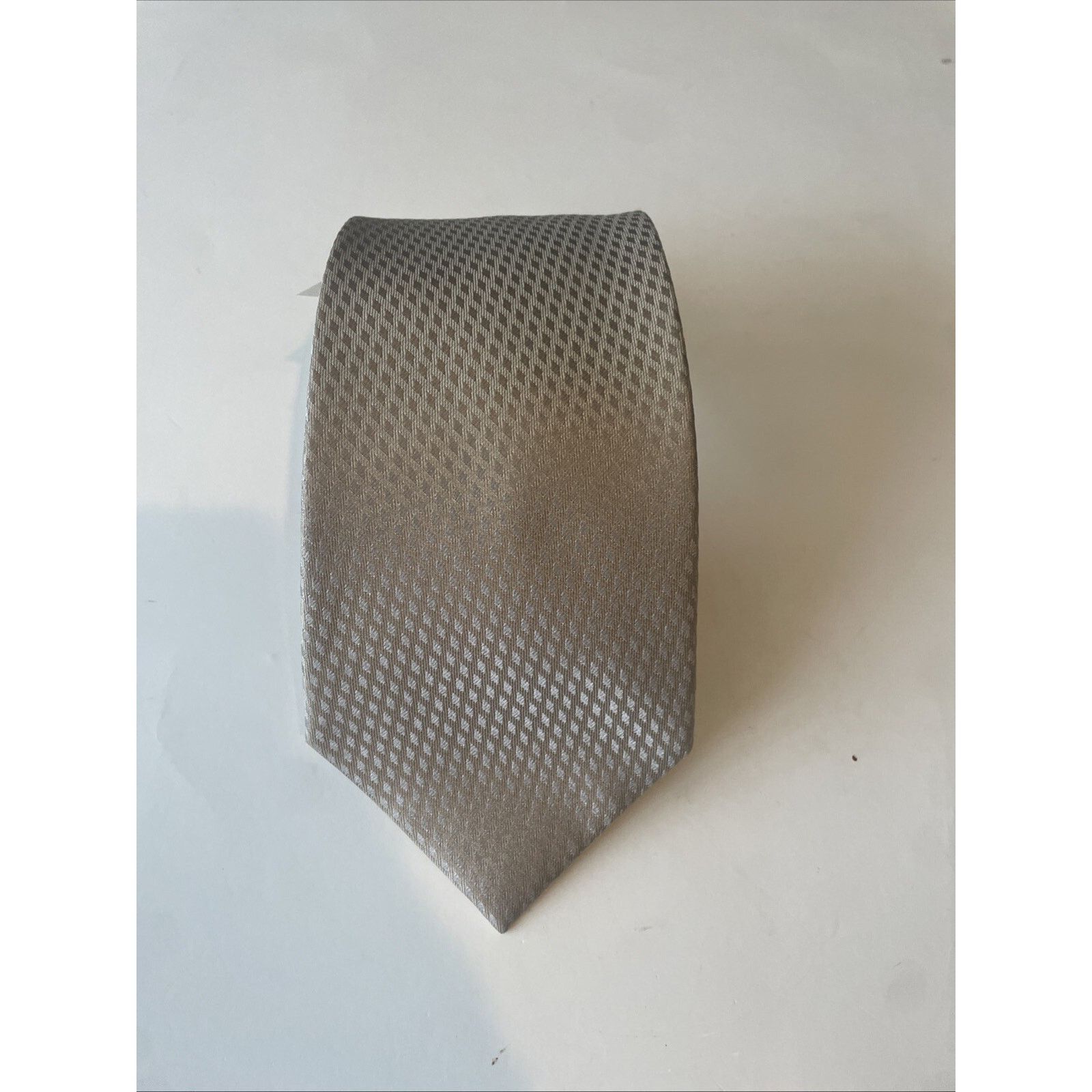 & Other Stories CLAIBORNE MENS TIE New SAGE GRE PATTERN 57 Silver/Bronze Size ONE SIZE - 2 Thumbnail