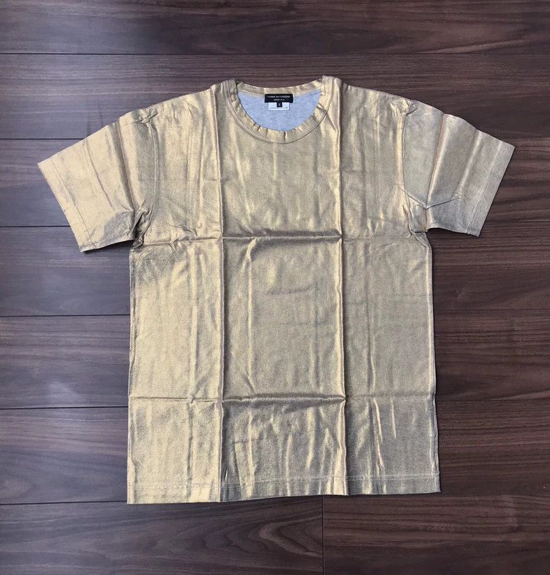 Comme des Garcons Comme Des Garcons Men's tee T-shirt gold powder Size US M / EU 48-50 / 2 - 5 Thumbnail