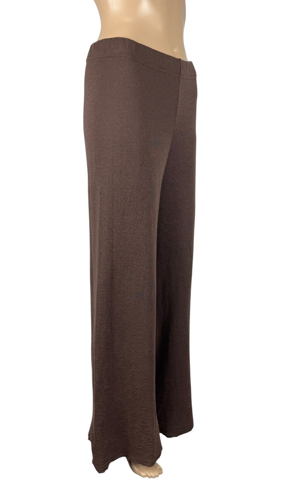 Other Blusbar Flared Wide Leg Knit Pants Wool size L Size 30" / US 8 / IT 44 - 4 Thumbnail