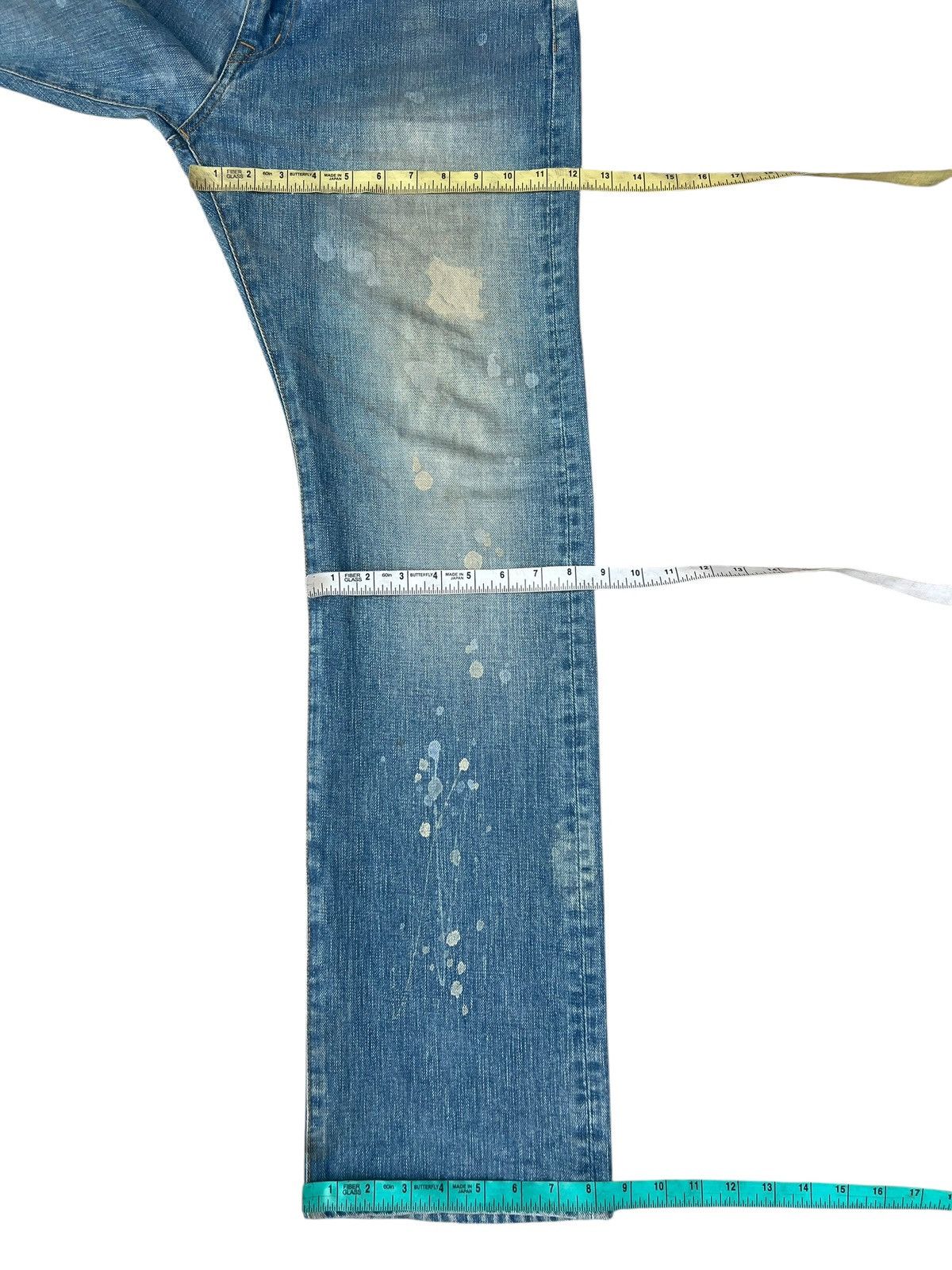 Swagger Dirty Mud Wash Denim Swagger Japan Clawmark Painter Jeans Size US 32 / EU 48 - 5 Thumbnail